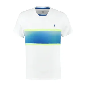 104241-175 | MENS HYPERCOURT EXPRESS CREW TEE 2 | WHITE / WEB BLUE