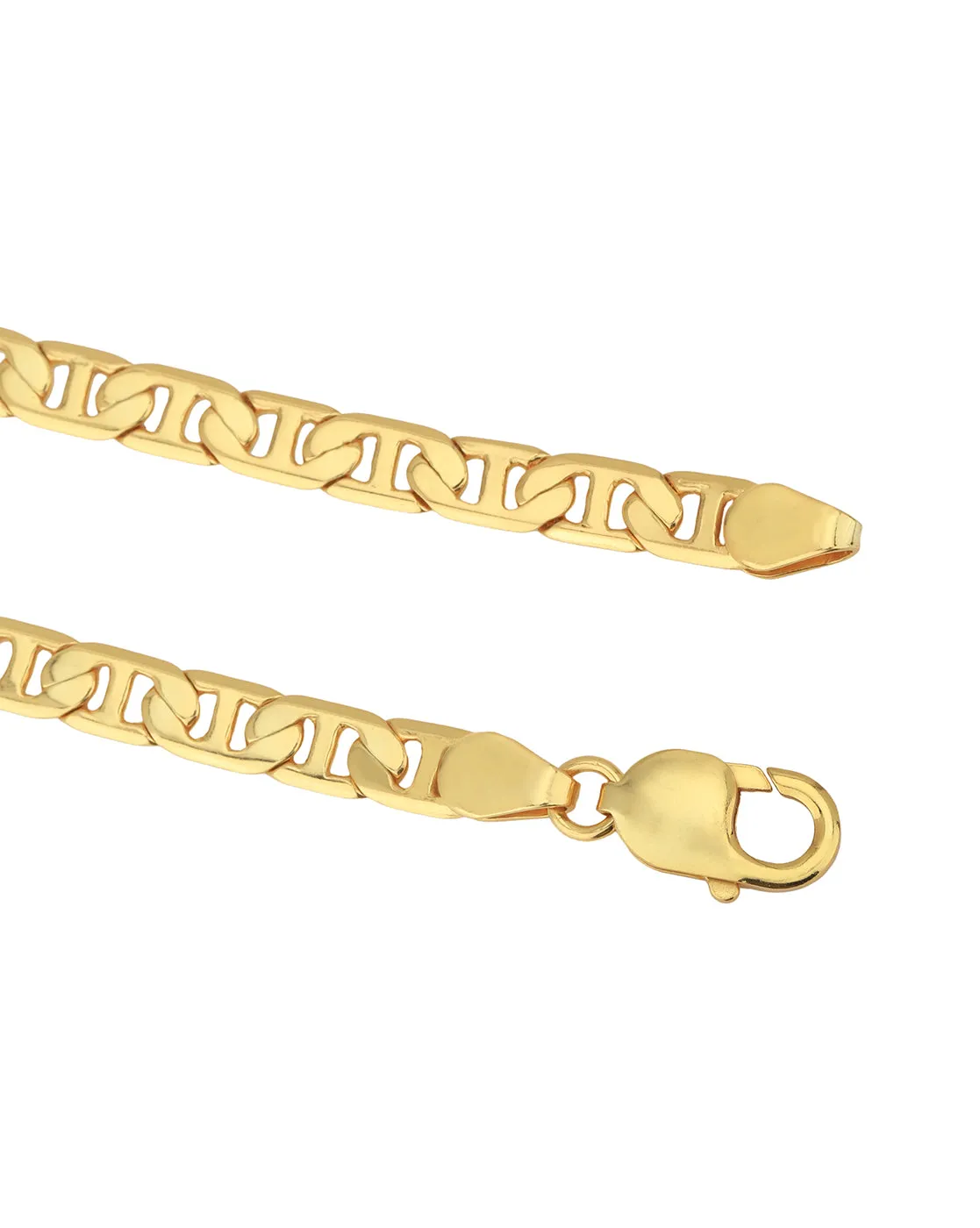 18kt Gold Plated Stylish link Bracelet for men