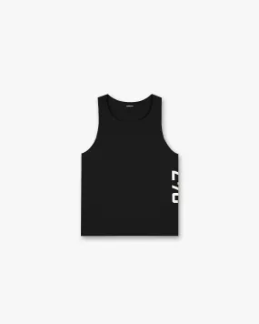 Jet Black 247 Singlet - High-Quality Athletic Tank Top