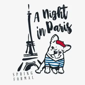 A Night in Paris Spring Formal Design