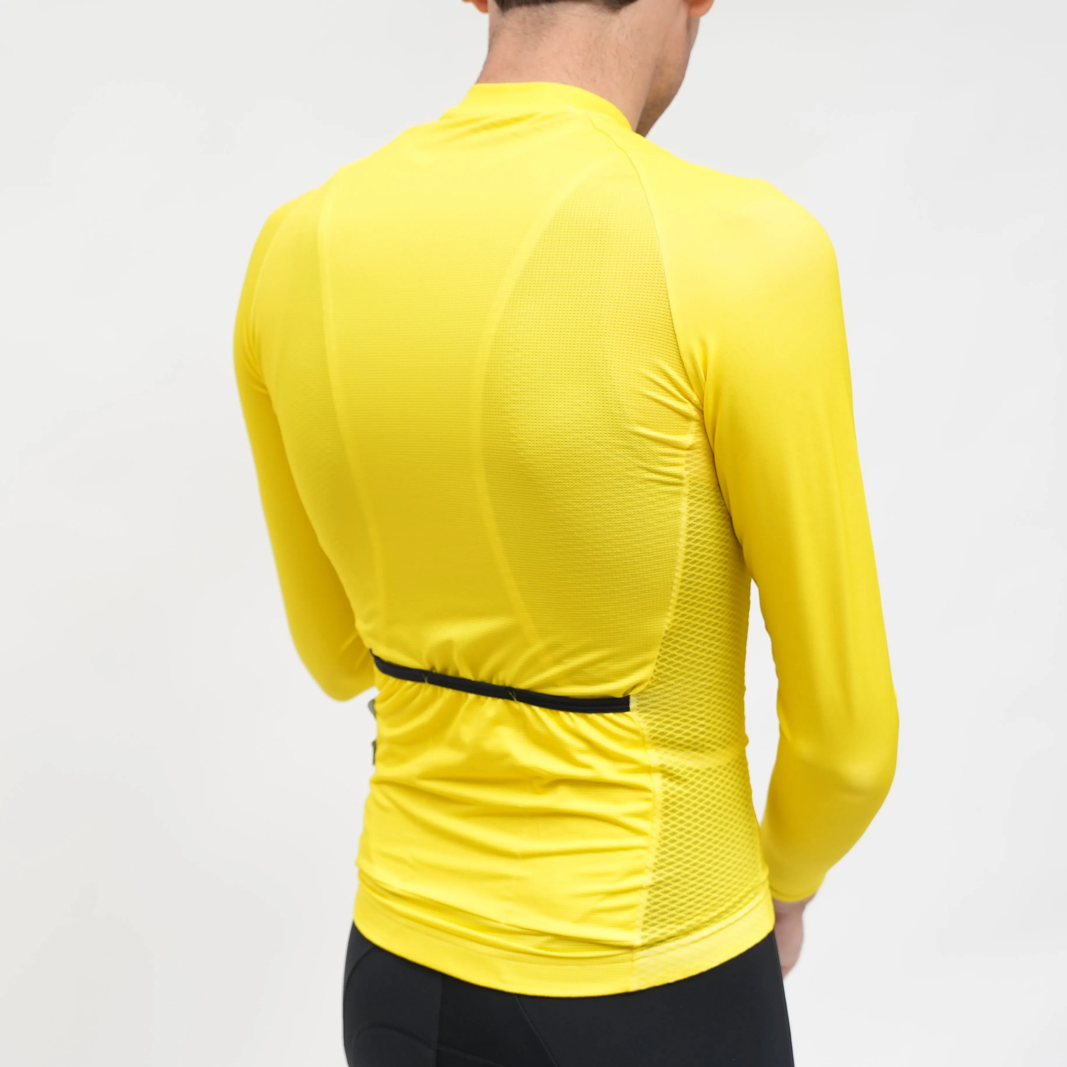 Aero Long Sleeve Jersey - Yellow