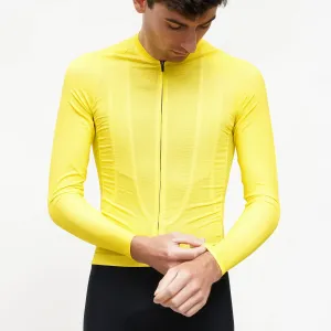 Aero Long Sleeve Jersey - Yellow