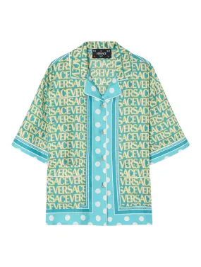 Versace Silk Shirt - All Over Print