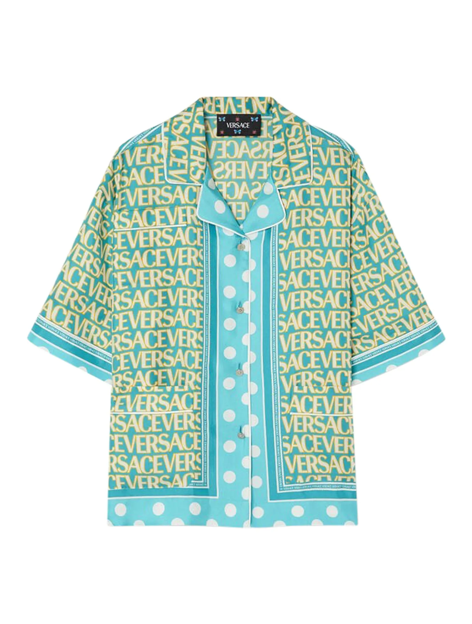 ALLOVER VERSACE SILK SHIRT