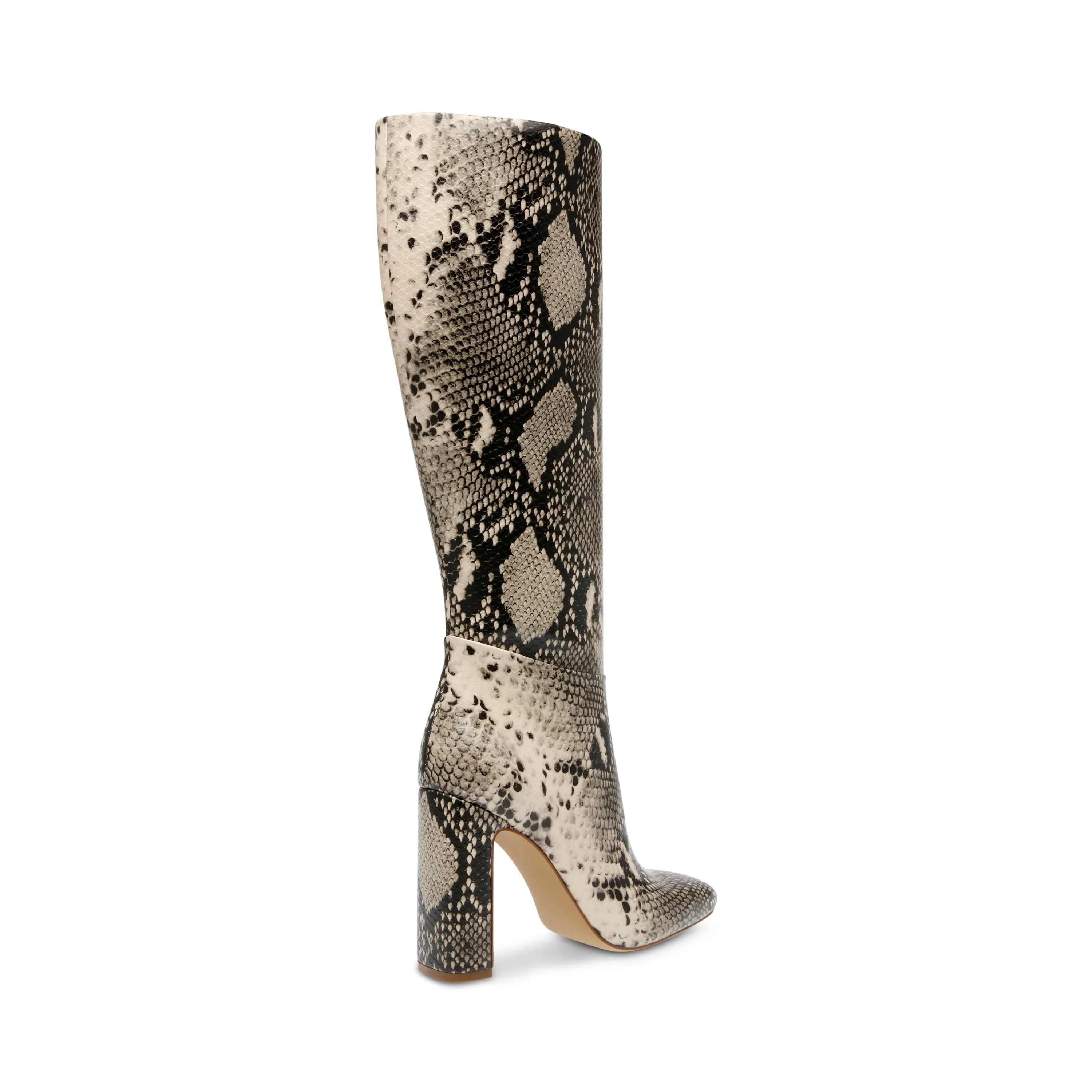 Ally Boot LT. BEIGE SNAKE