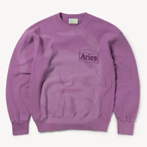 Aries Arise Sunbleached Cross Grain Temple Sweat