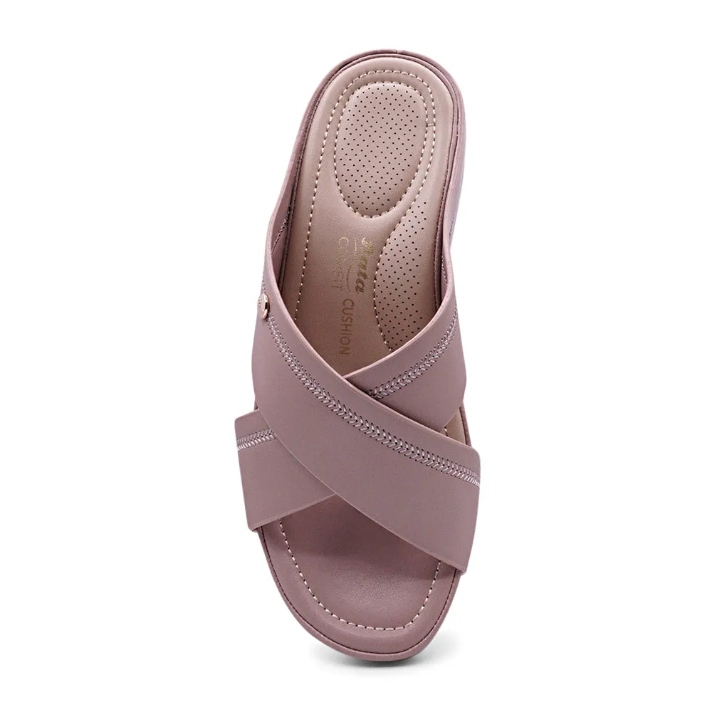 Bata Comfit CACA Stylish  Slip-On Platform Sandal for Women