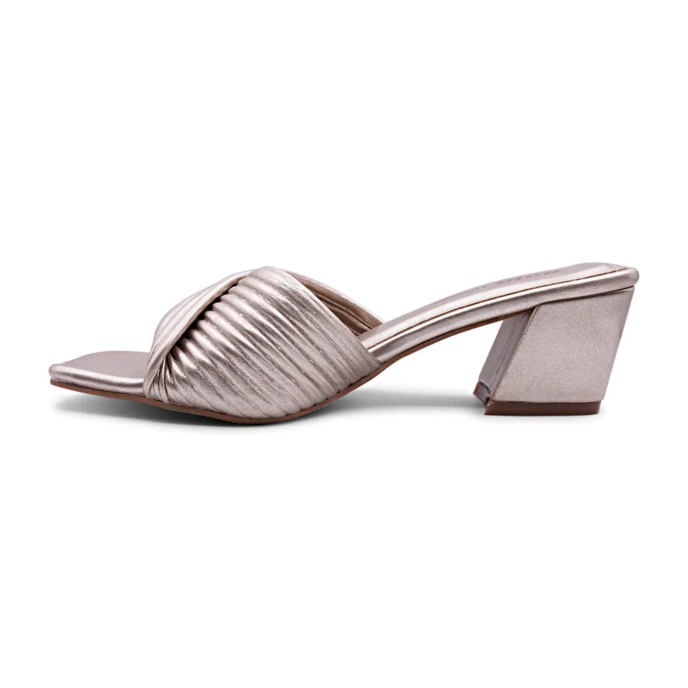 Bata MEADOW Stylish Low-Block Heel Sandal