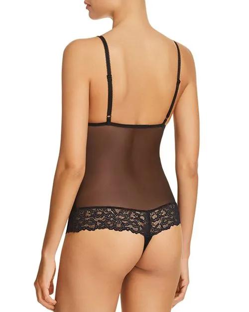 b.charming Sheer Lace Bodysuit