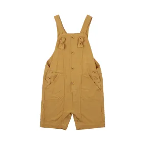 Bebe - Mustard Linen Shortalls