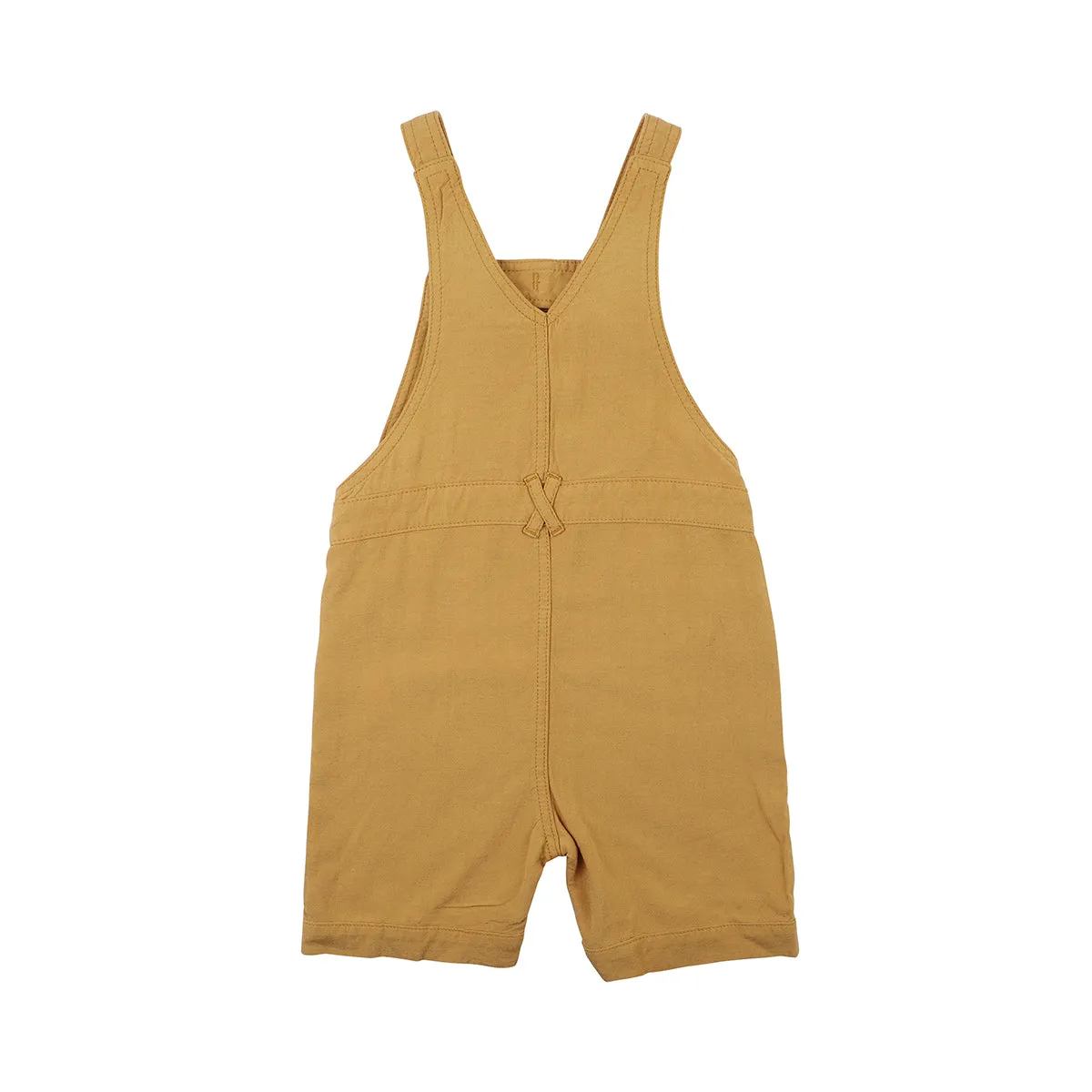 Bebe - Mustard Linen Shortalls