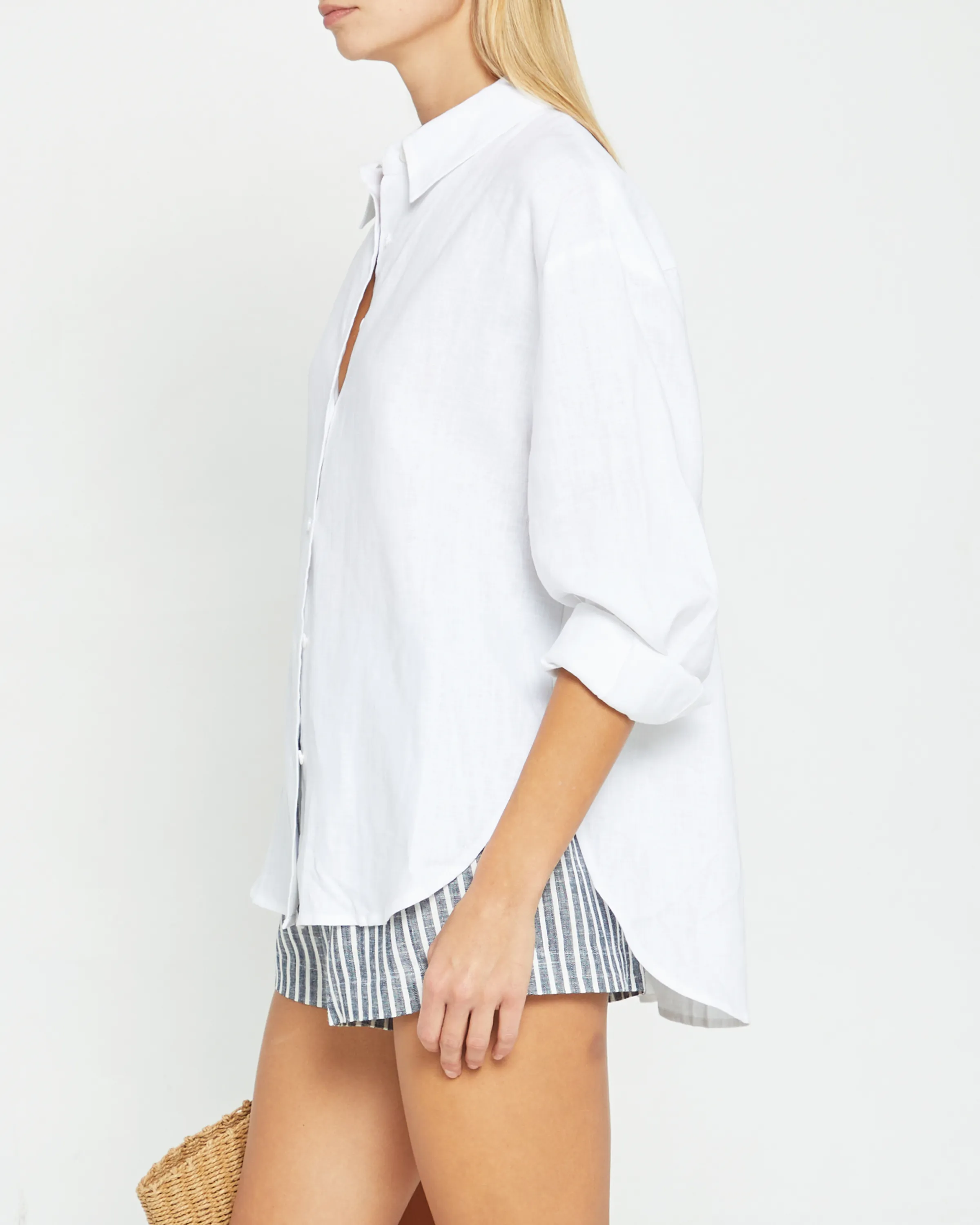 Billy Oversized Linen Shirt