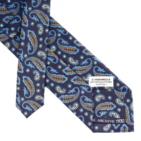 BLUE SILK TIE