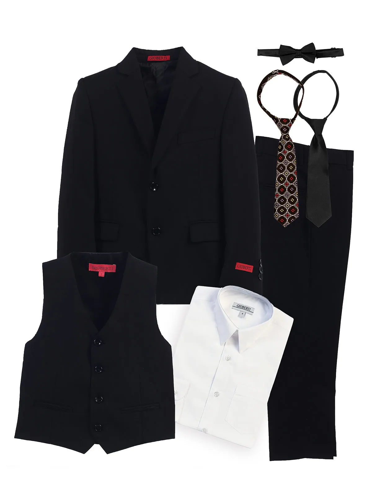 Boy's 6 pc Formal Suit Set