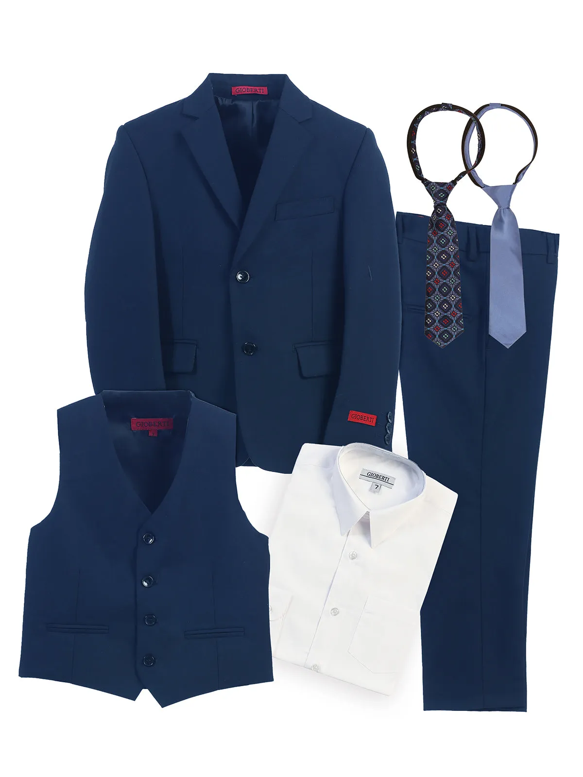 Boy's 6 pc Formal Suit Set