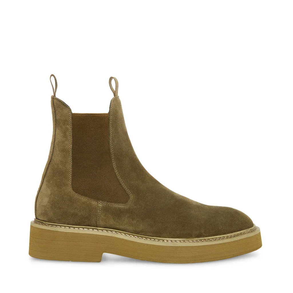 Brantley Chelsea Boot OLIVE SUEDE