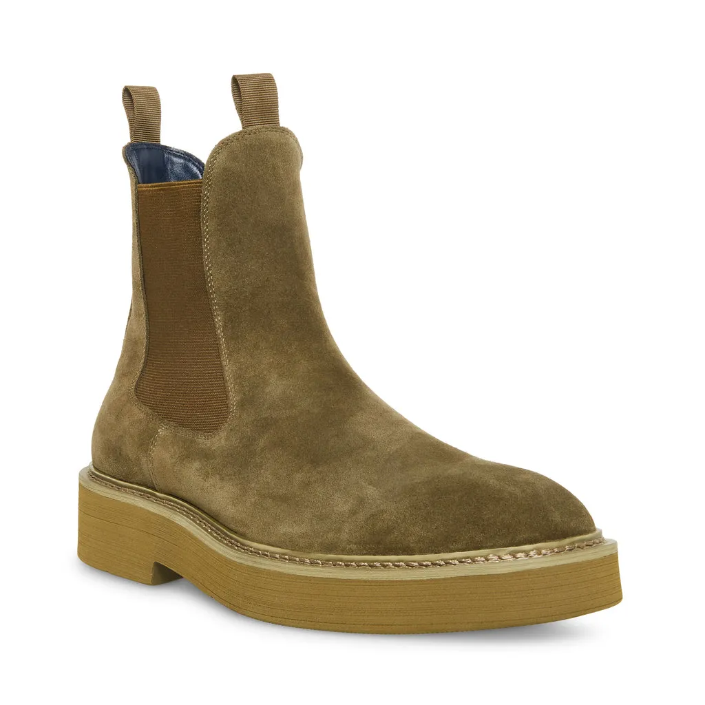 Brantley Chelsea Boot OLIVE SUEDE