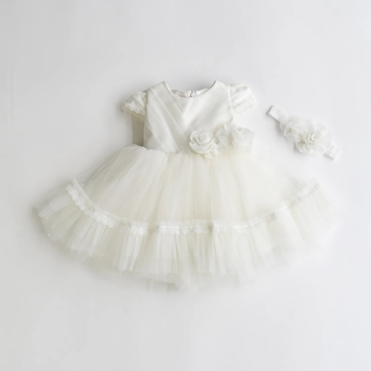 Bright Flower Girls Formal Dress