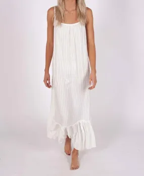 Camilla Dress | Stripe Linen