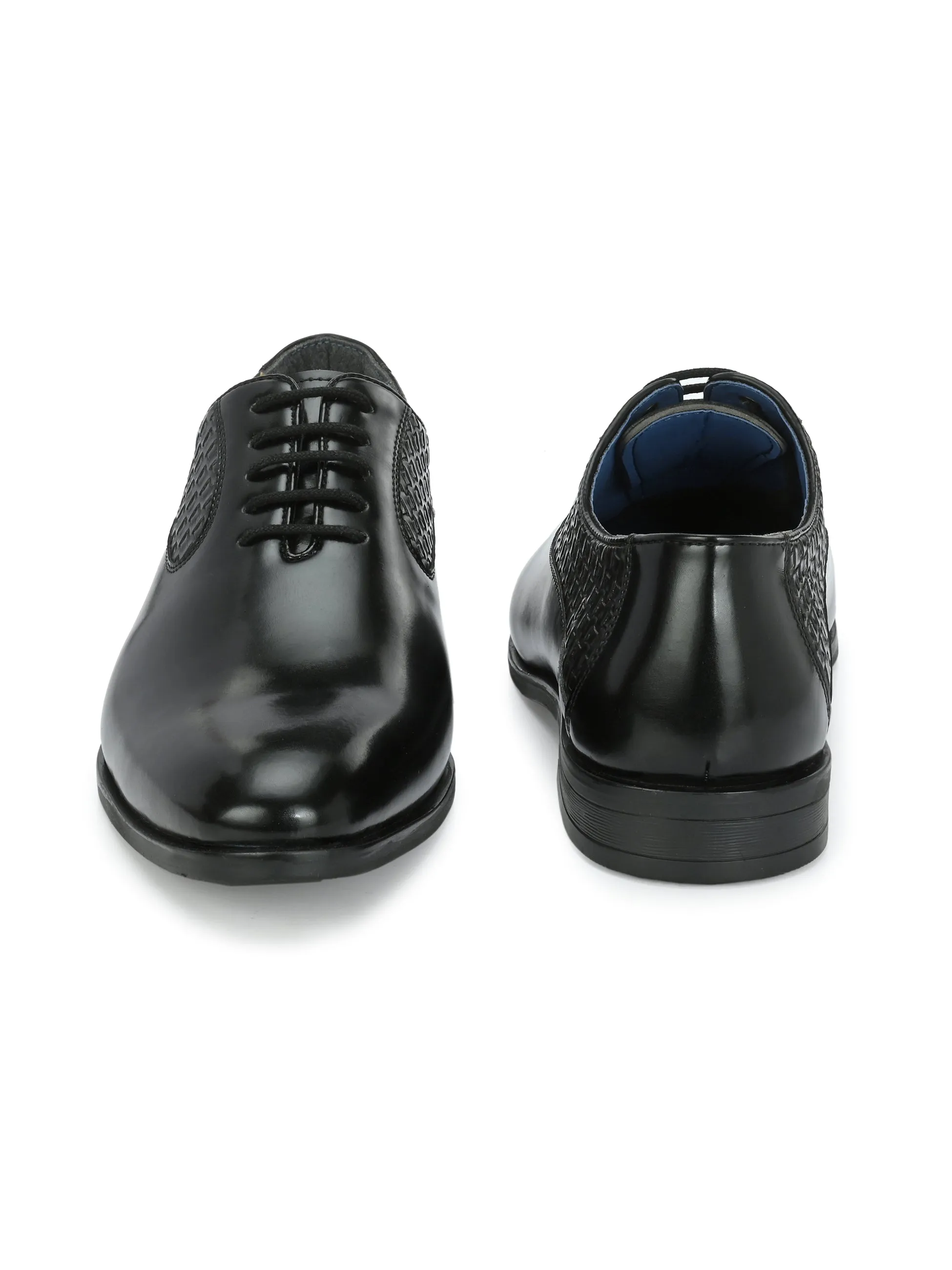 Chakra Black Formal Shoes