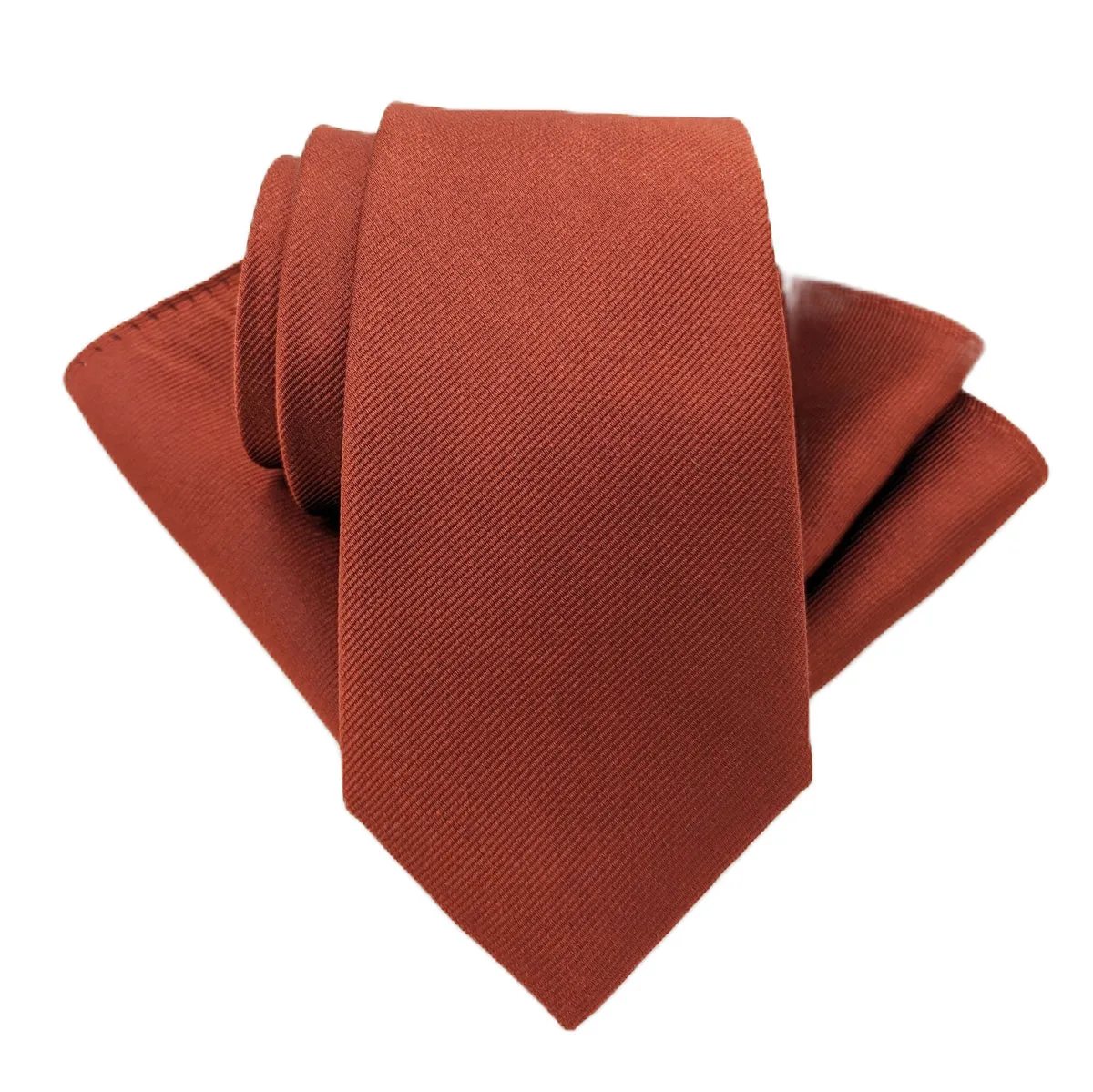 Chestnut Silk Wedding Tie