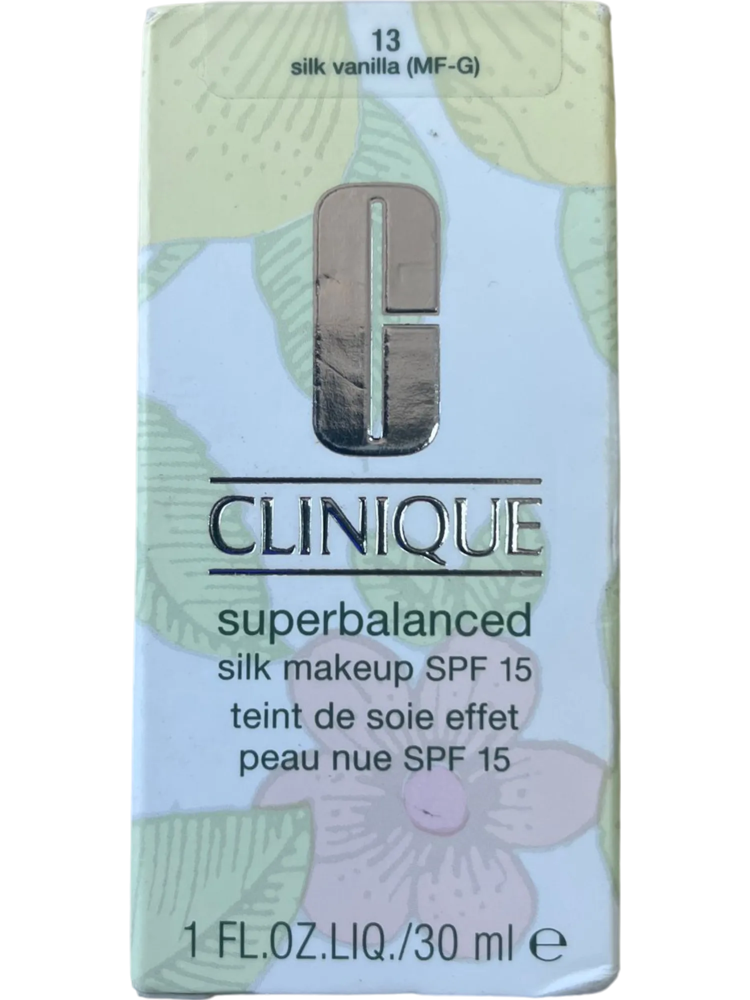 CLINIQUE Silk Vanilla Superbalanced Silk Makeup Foundation SPF15