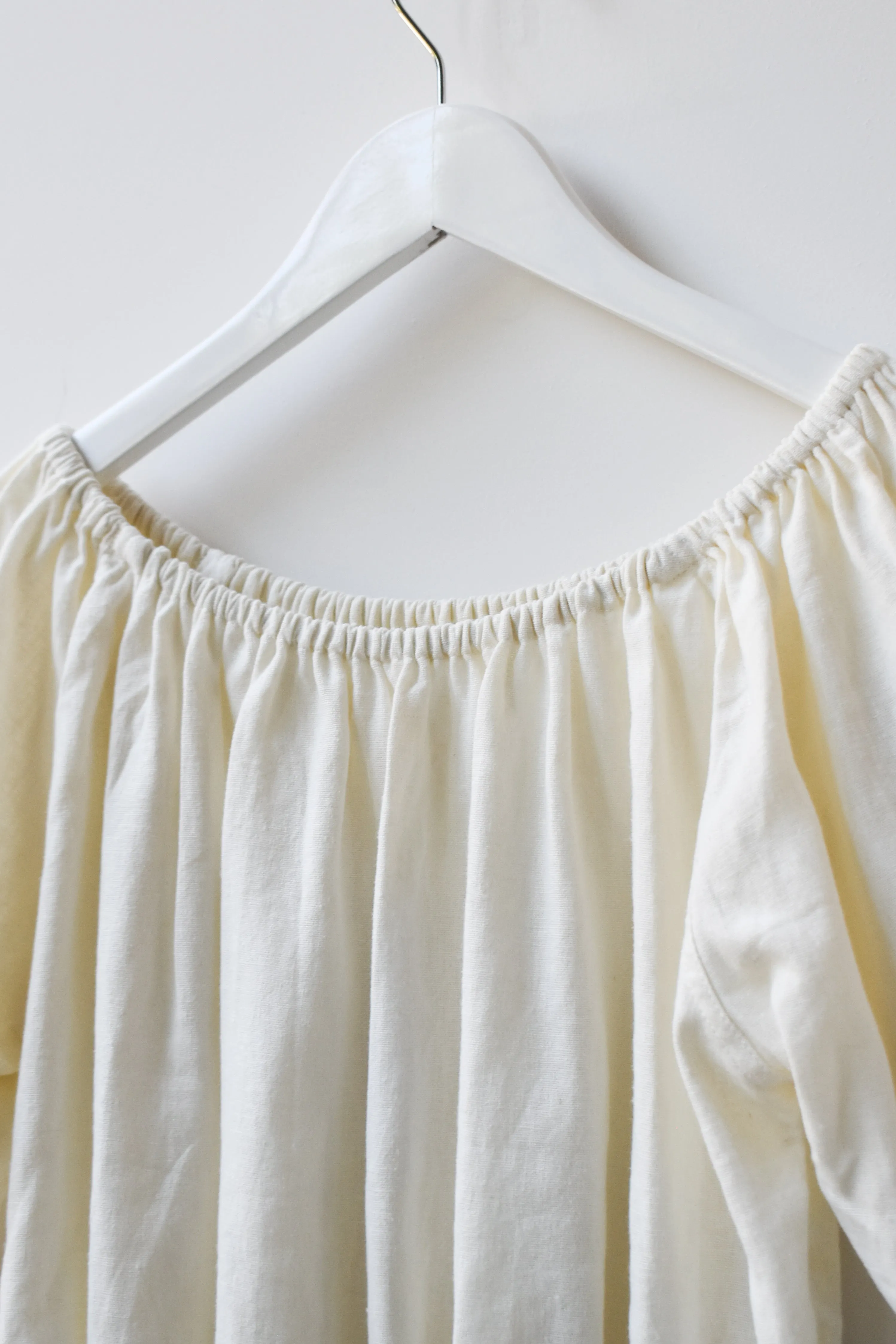 Cropped Top (Linen Blend)