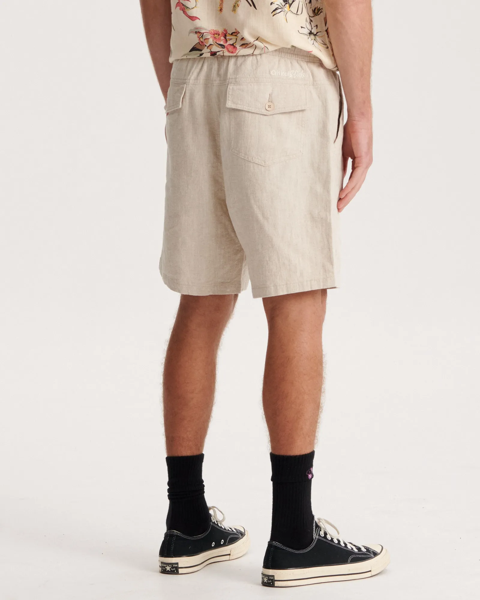 Cruiser Linen Short - Ecru