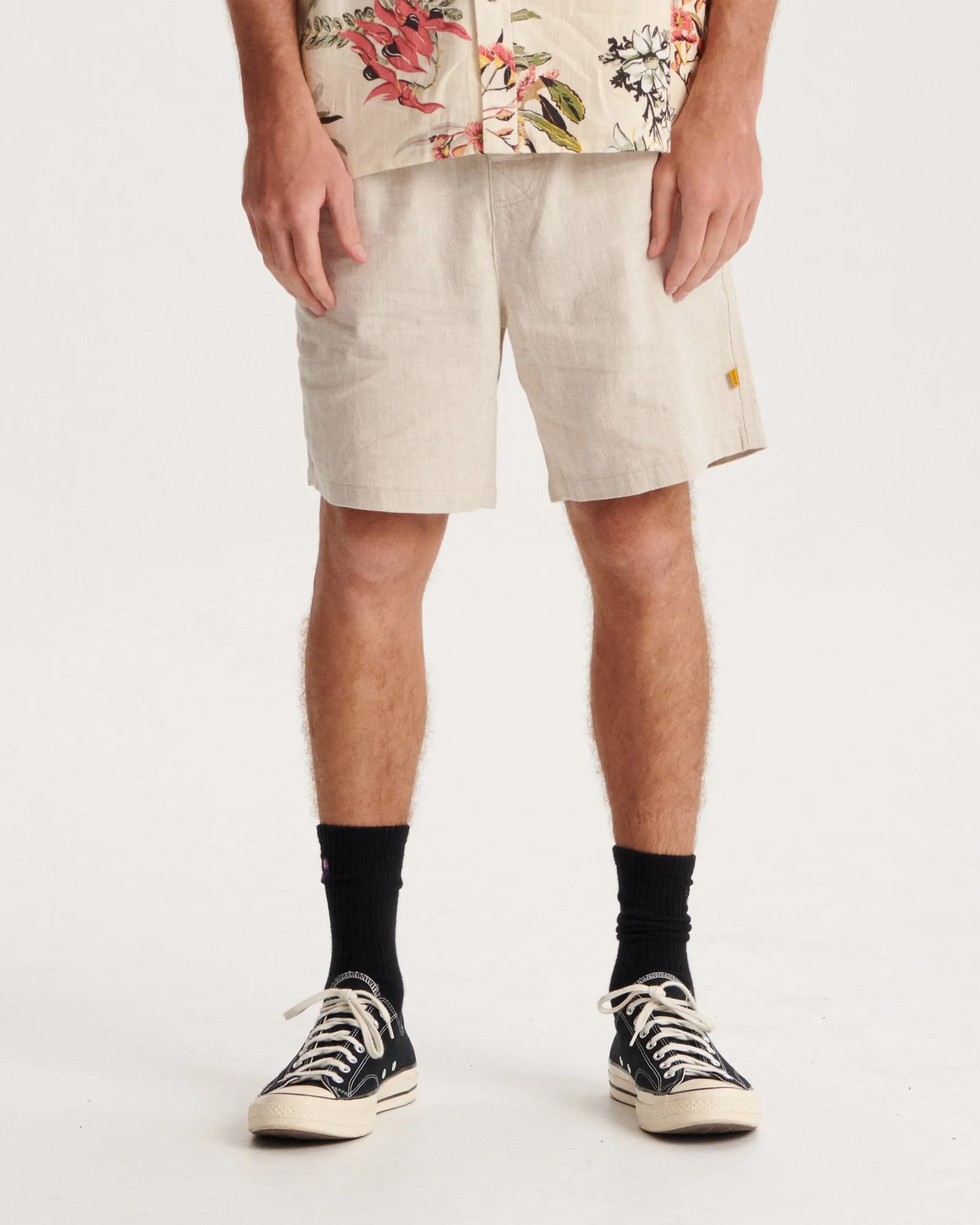 Cruiser Linen Short - Ecru