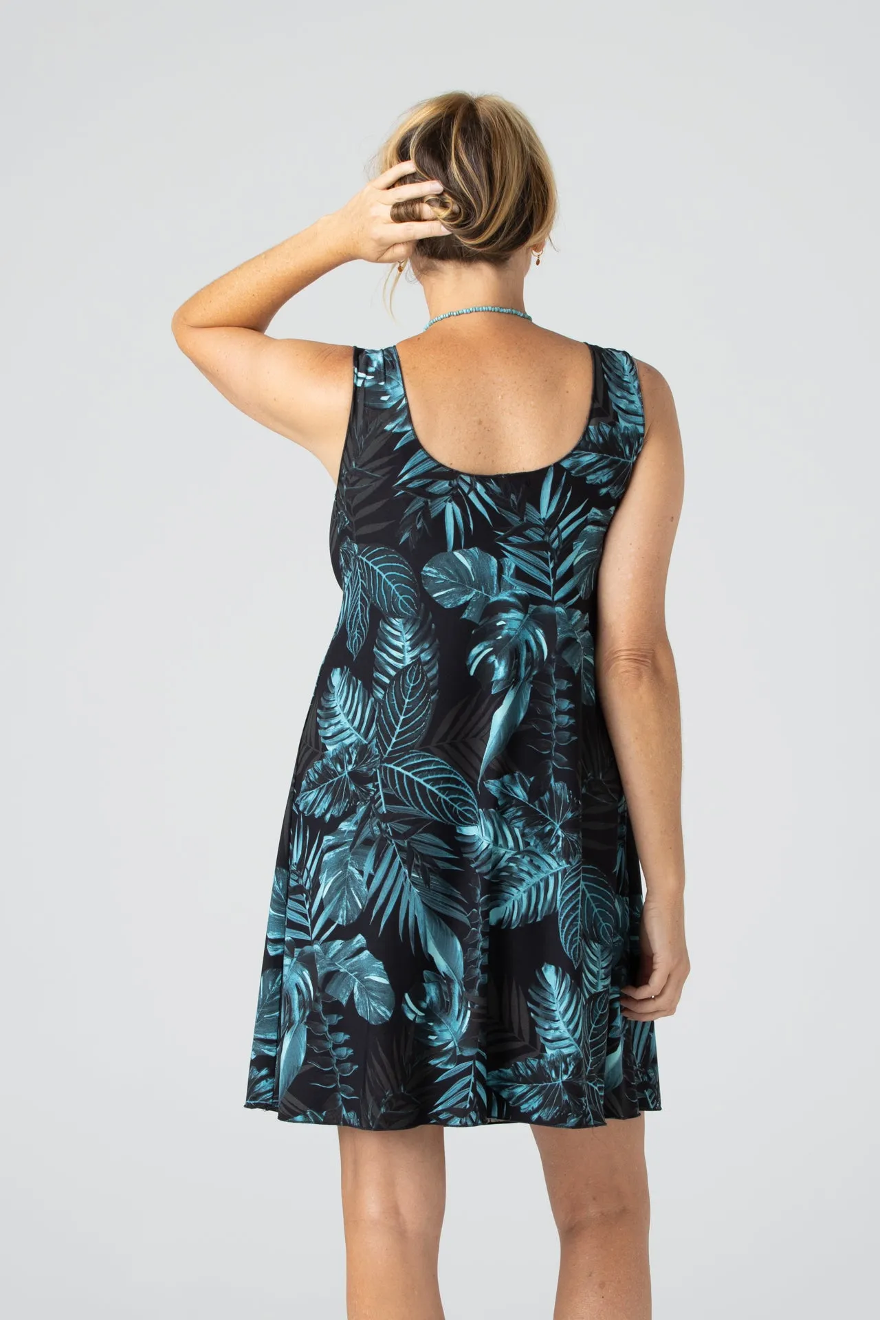 Daintree Print Jersey Sleeveless Dress