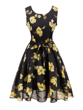 Flower Power Sleeveless Dress