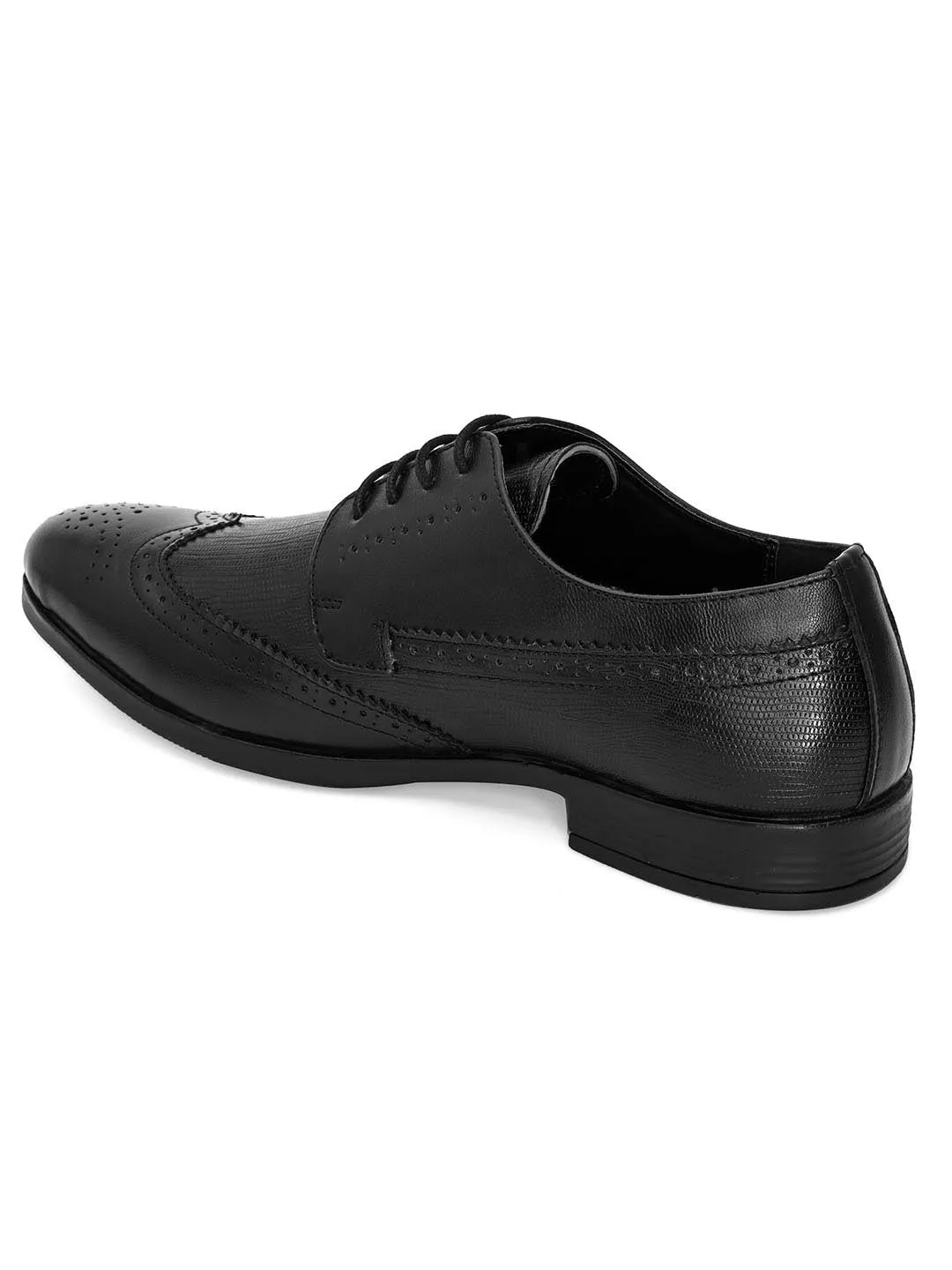 Fortune Black Formal Shoes