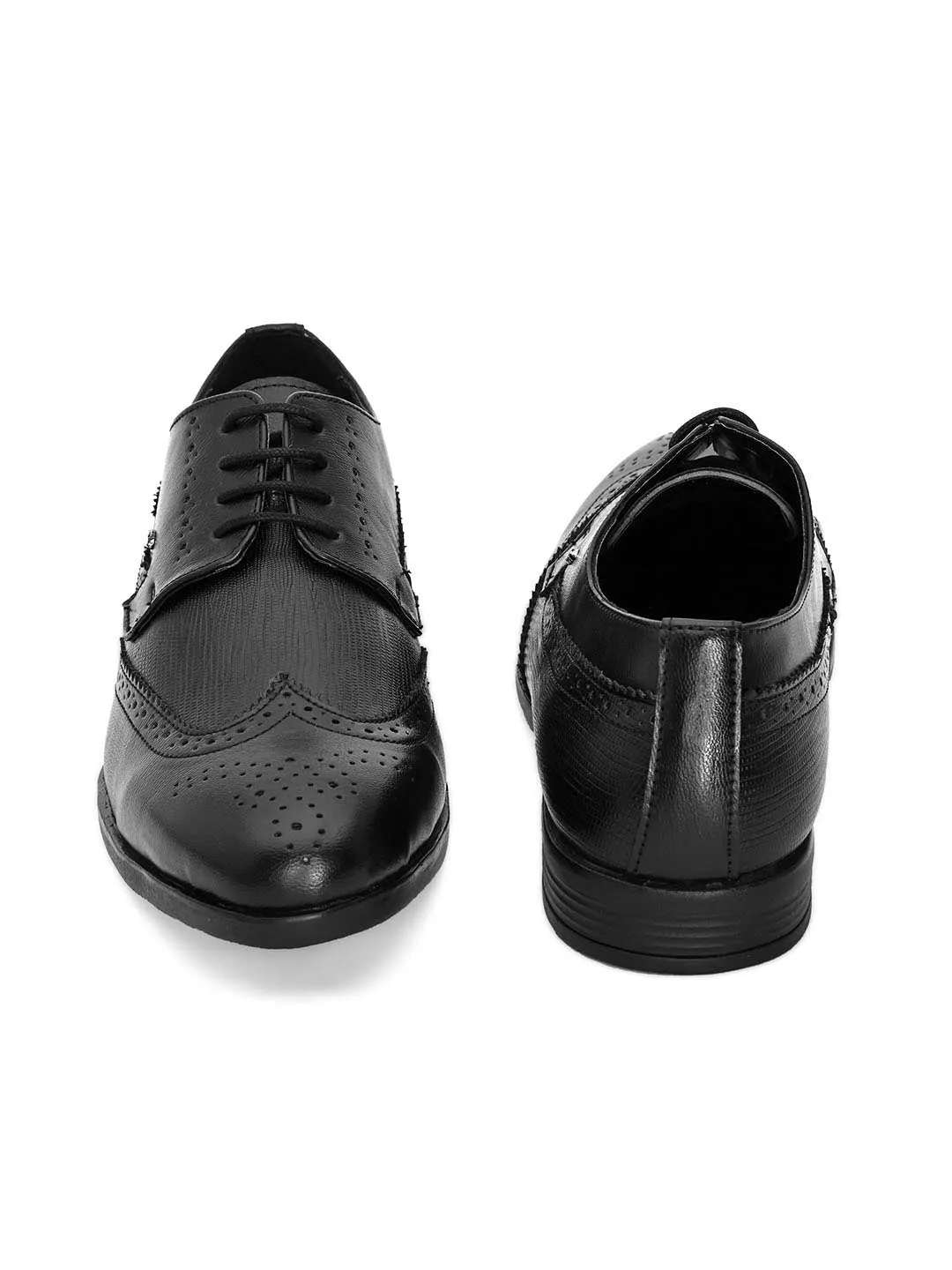 Fortune Black Formal Shoes