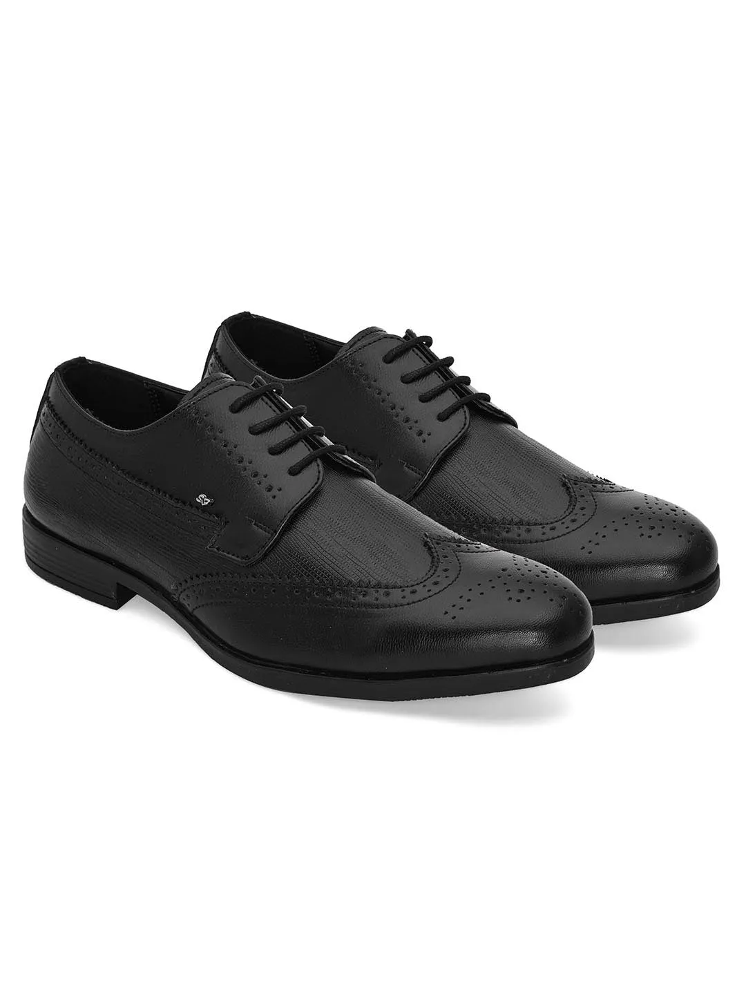 Fortune Black Formal Shoes