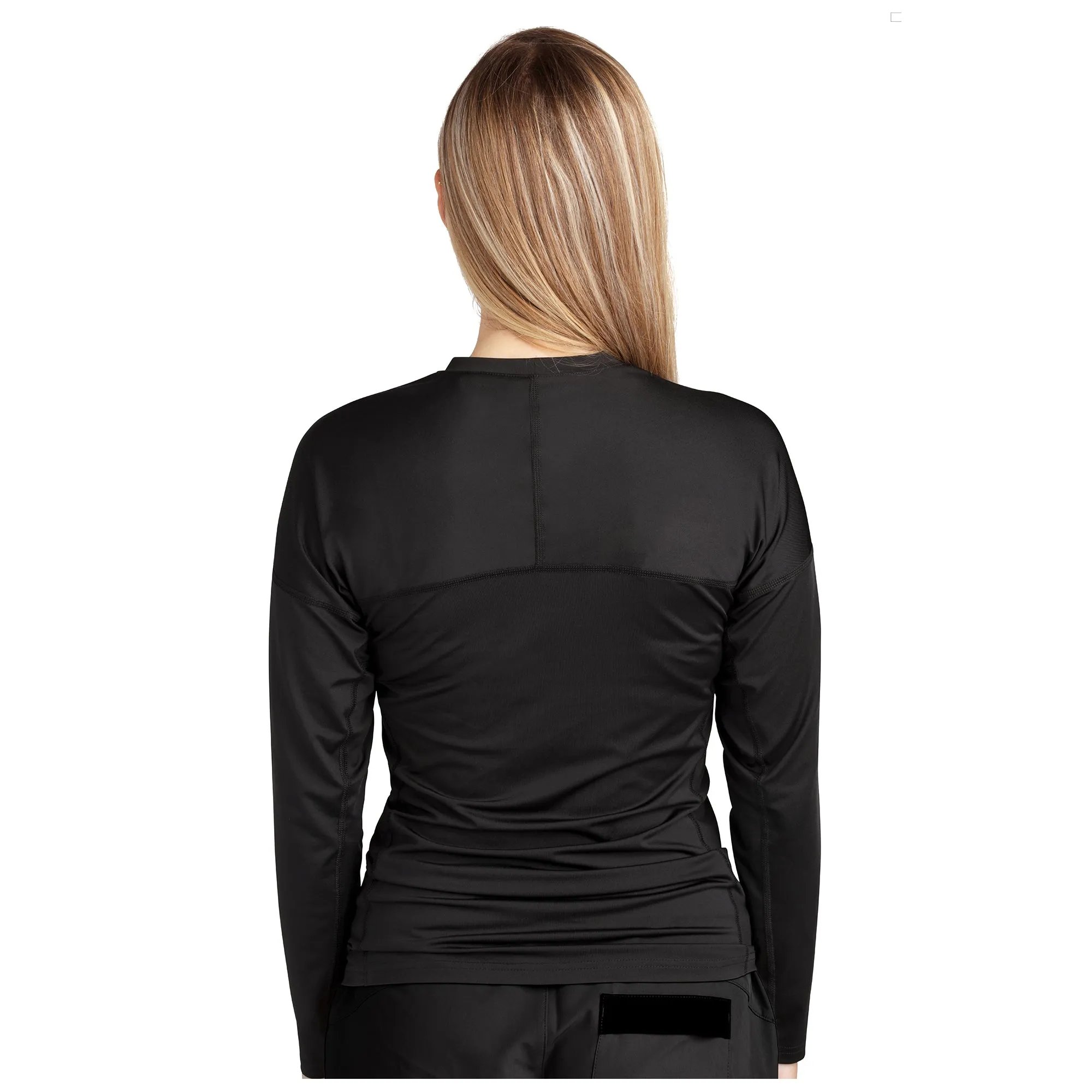 HD Snug Fit Long Sleeve Rashguard Crew - Women's