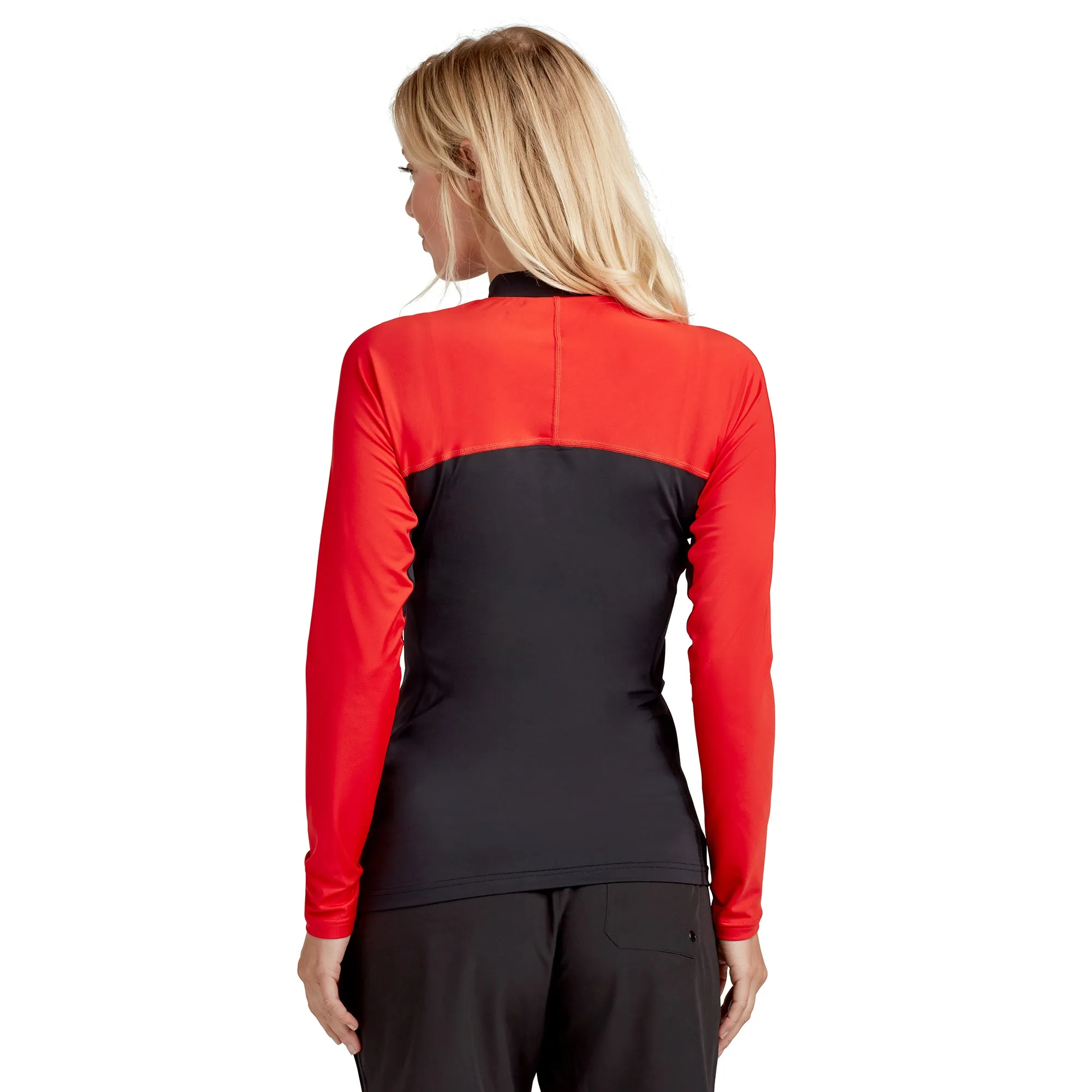 HD Snug Fit Long Sleeve Rashguard Crew - Women's