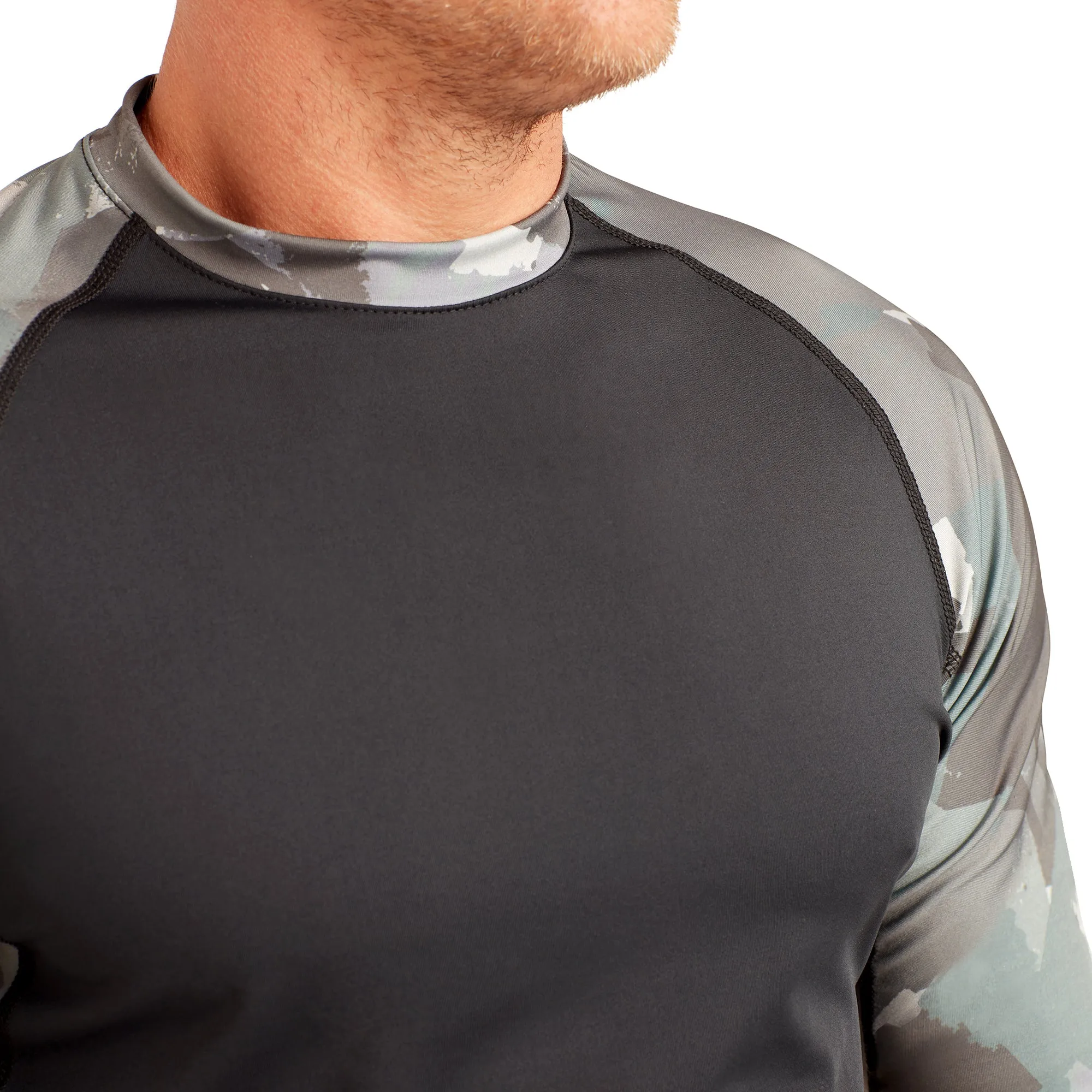 HD Snug Fit Long Sleeve Rashguard Crew