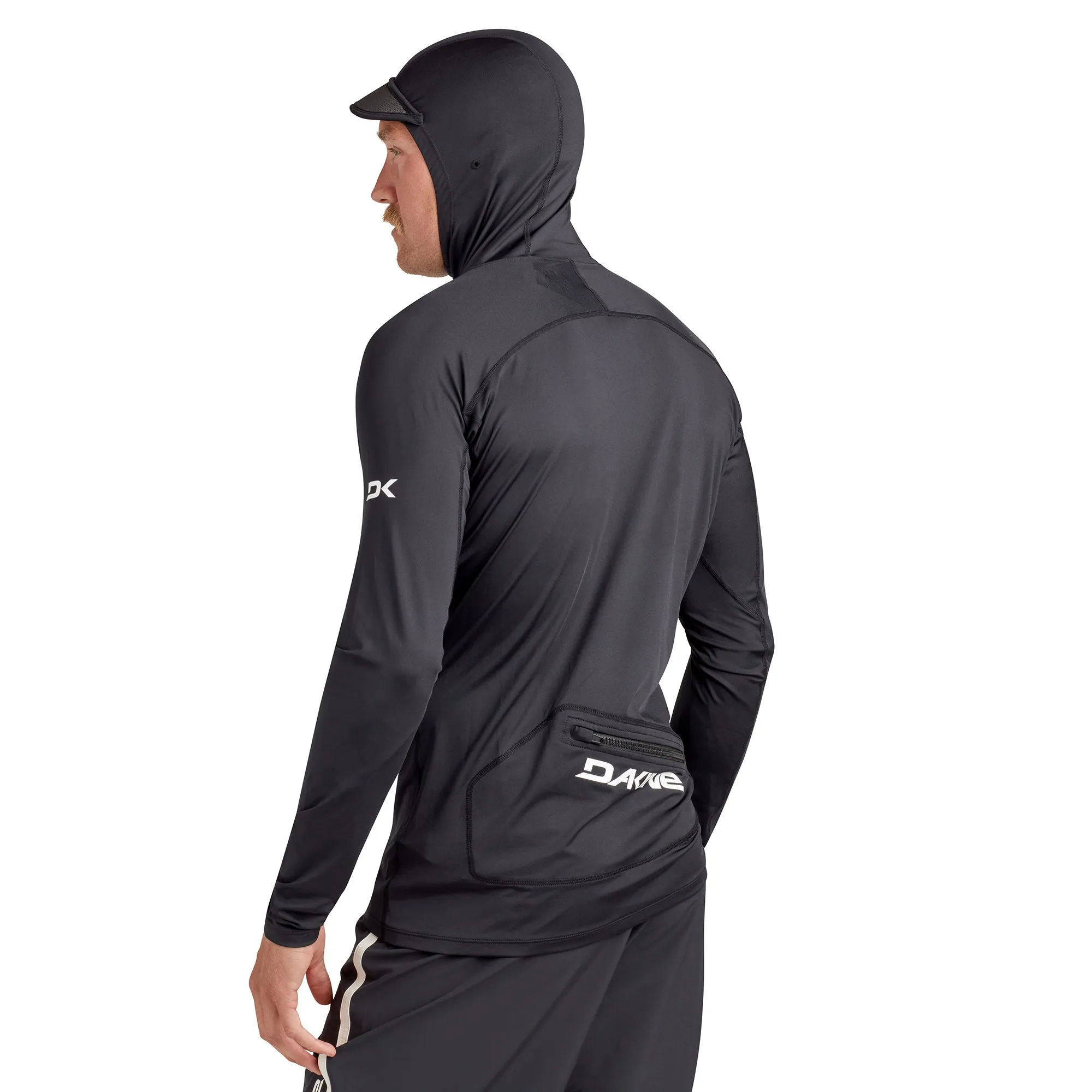 HD Snug Fit Long Sleeve Rashguard Hoodie