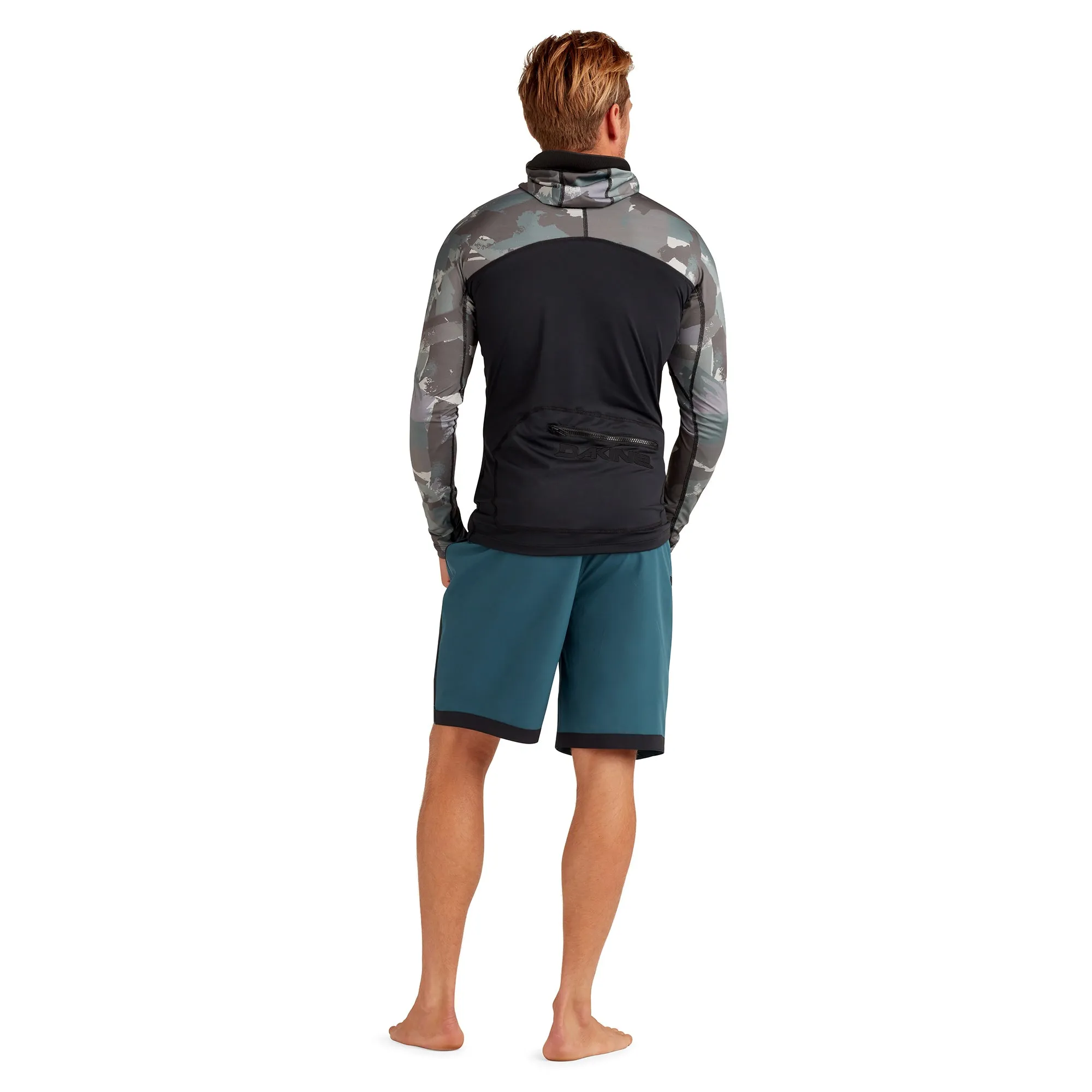 HD Snug Fit Long Sleeve Rashguard Hoodie