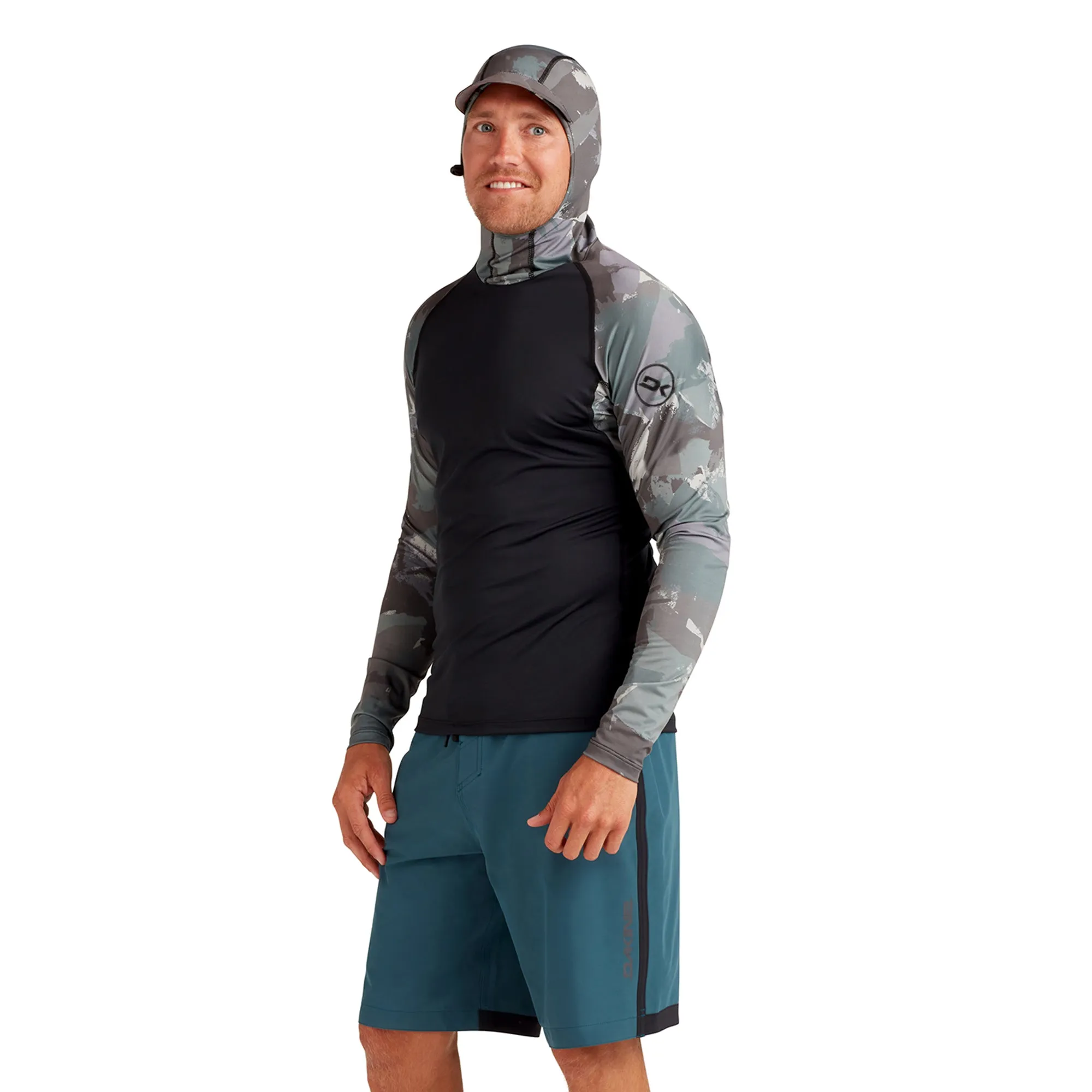 HD Snug Fit Long Sleeve Rashguard Hoodie