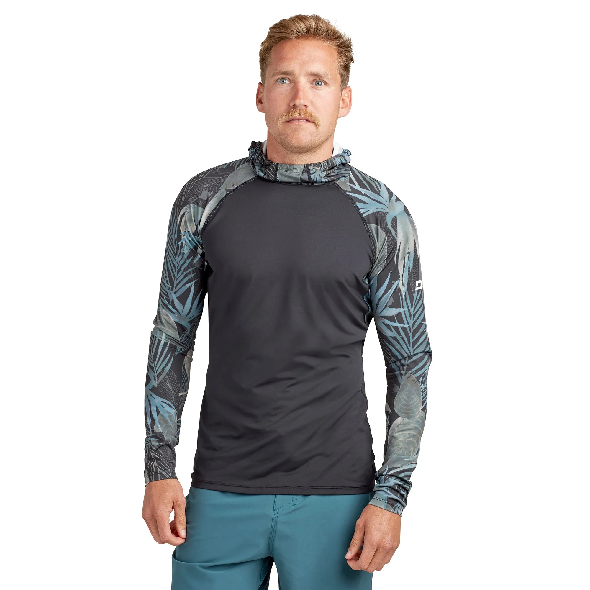 HD Snug Fit Long Sleeve Rashguard Hoodie