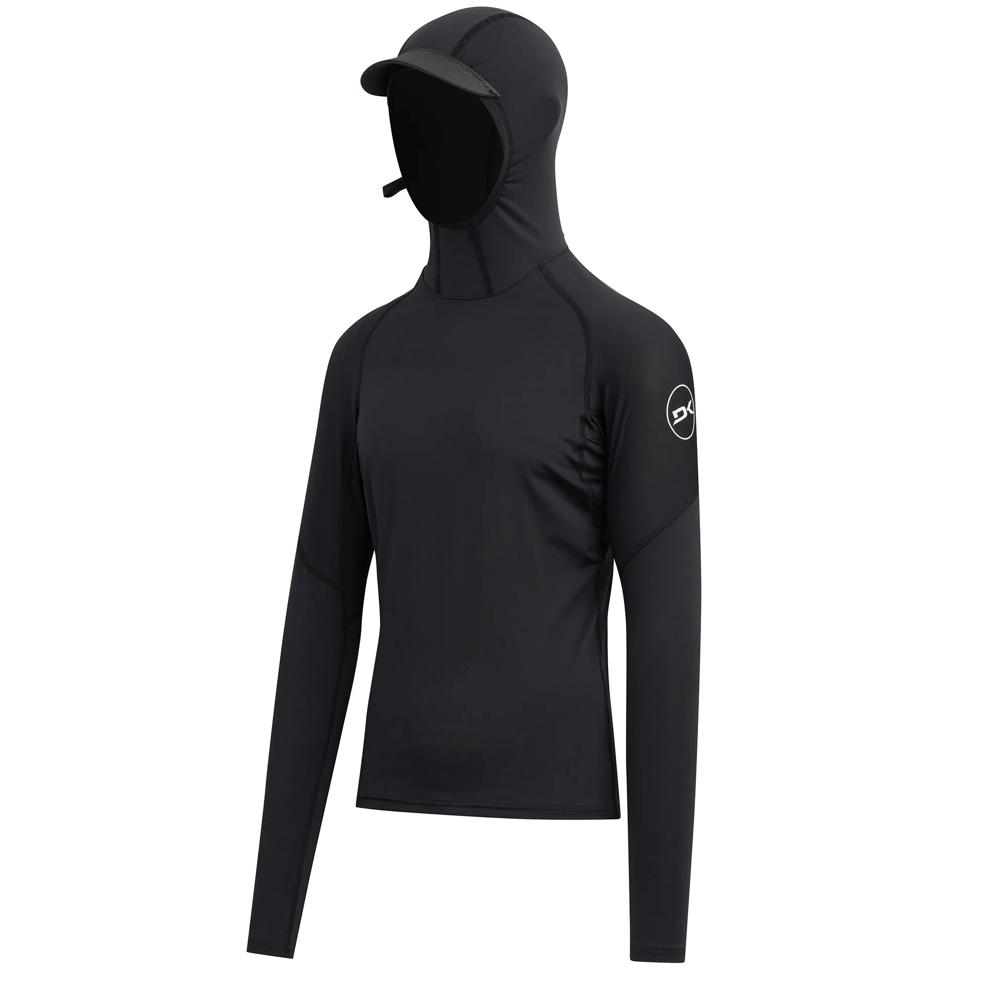 HD Snug Fit Long Sleeve Rashguard Hoodie