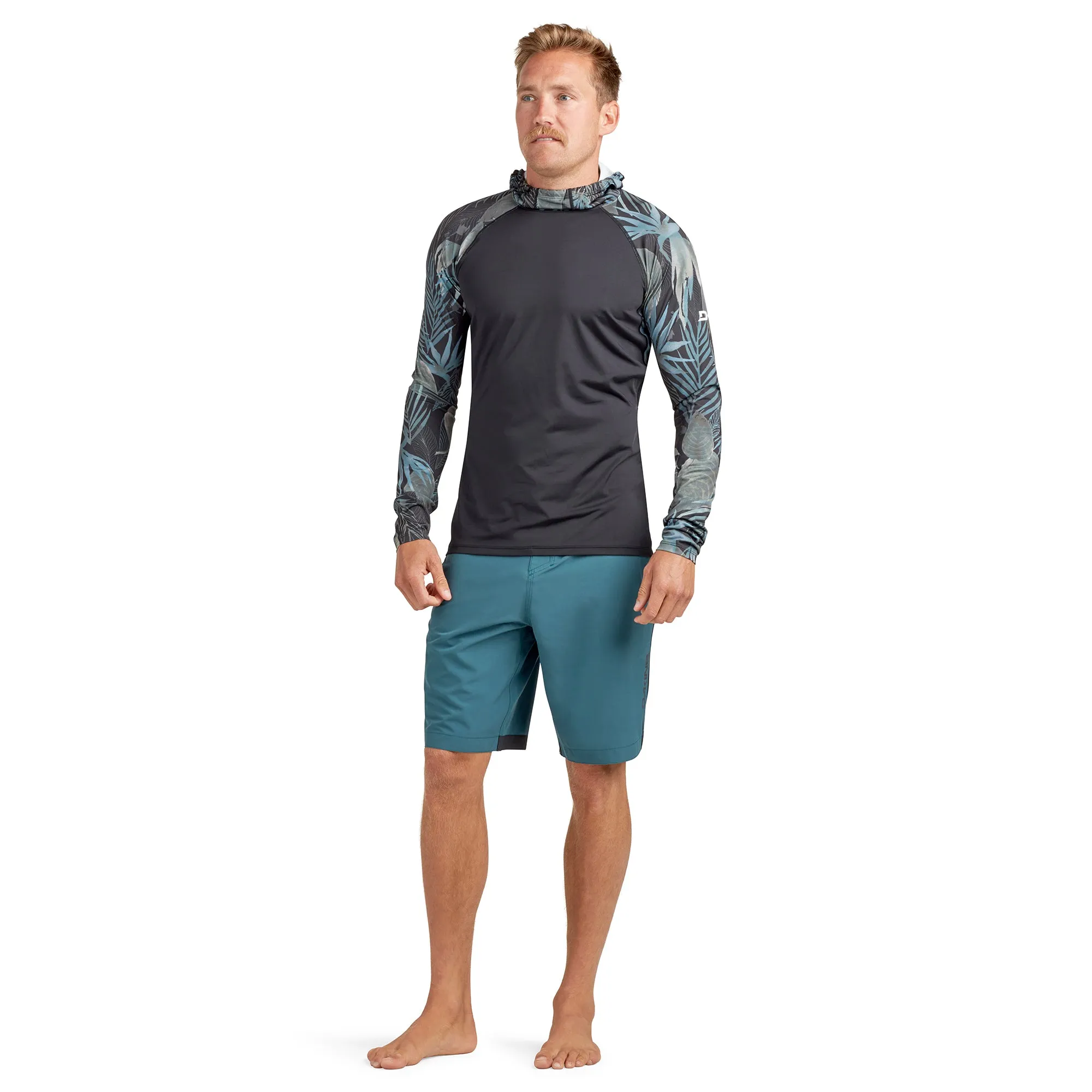 HD Snug Fit Long Sleeve Rashguard Hoodie