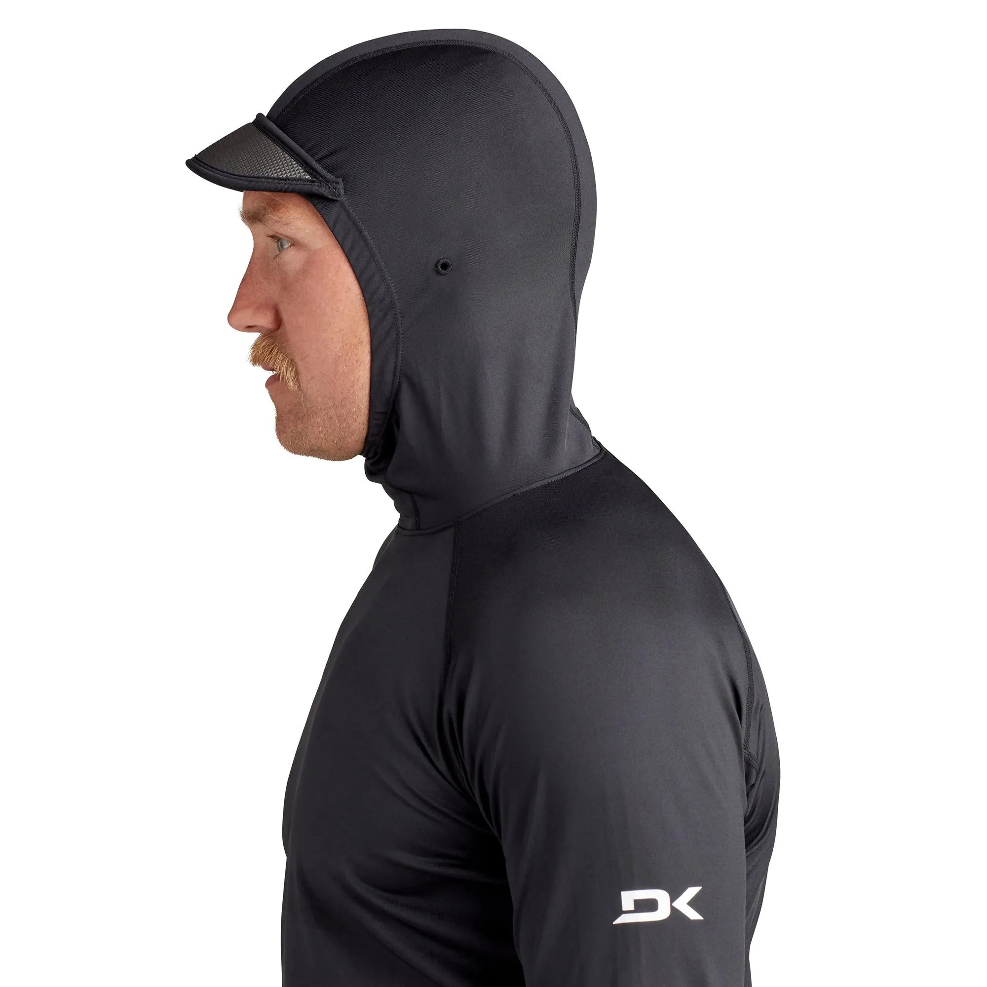 HD Snug Fit Long Sleeve Rashguard Hoodie