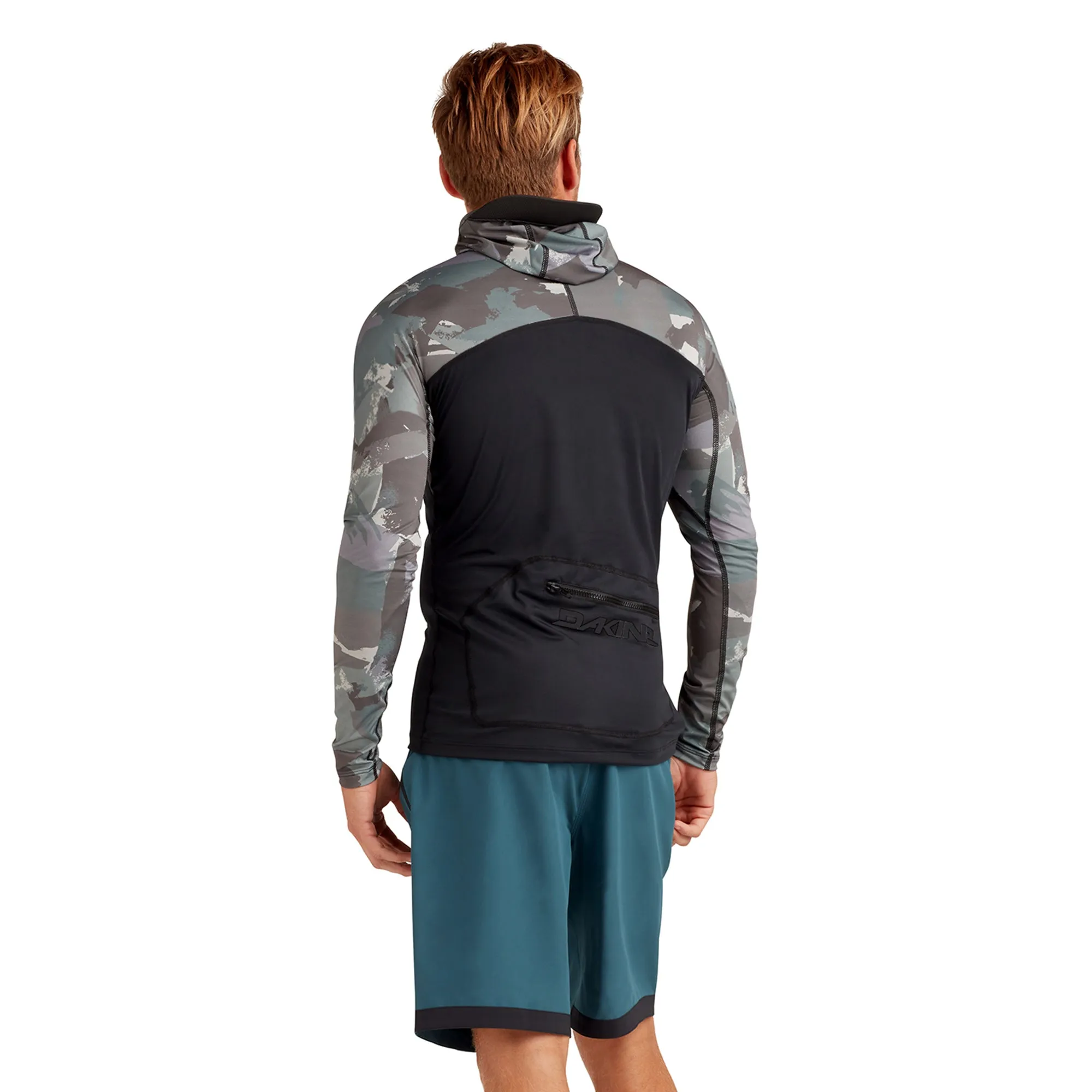 HD Snug Fit Long Sleeve Rashguard Hoodie