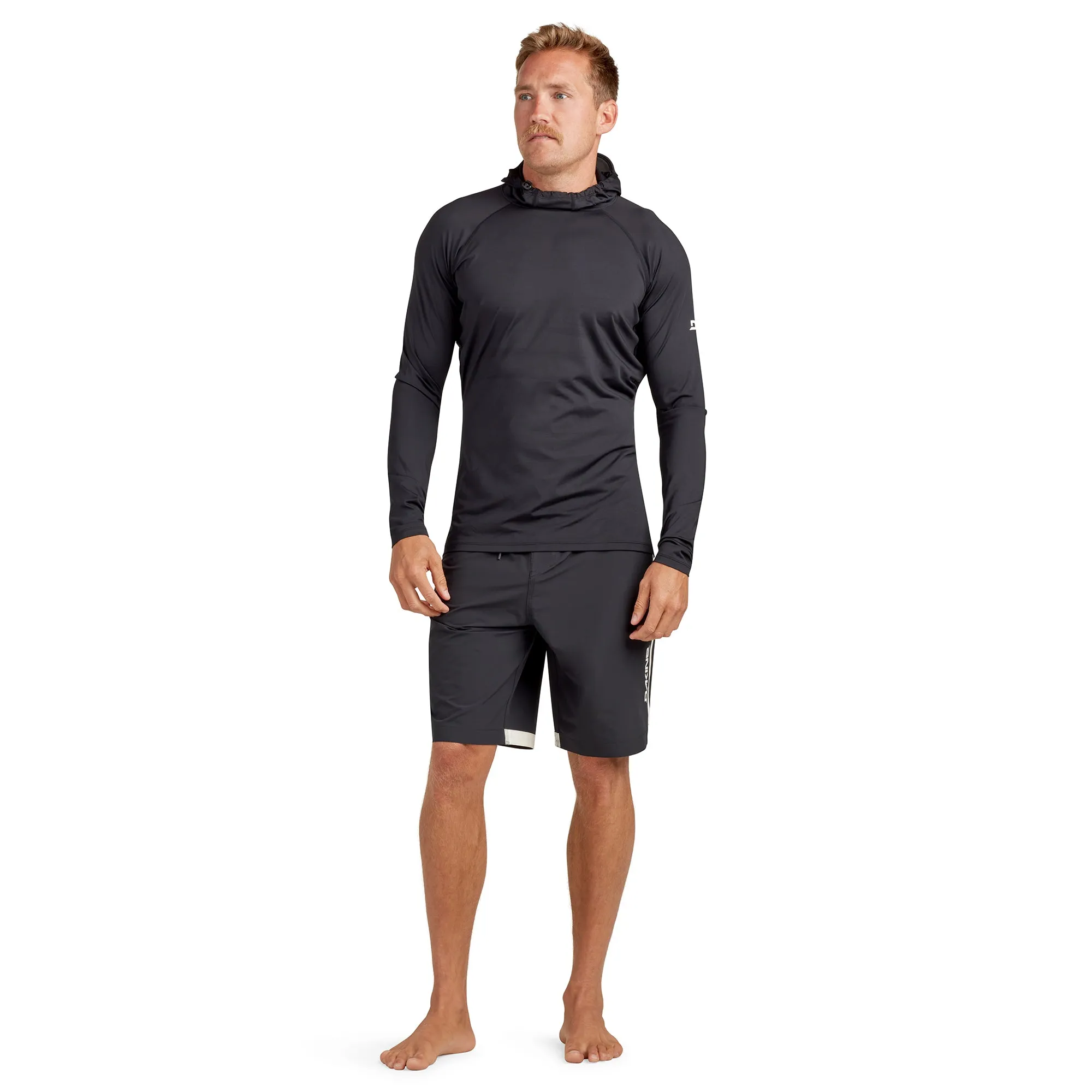 HD Snug Fit Long Sleeve Rashguard Hoodie