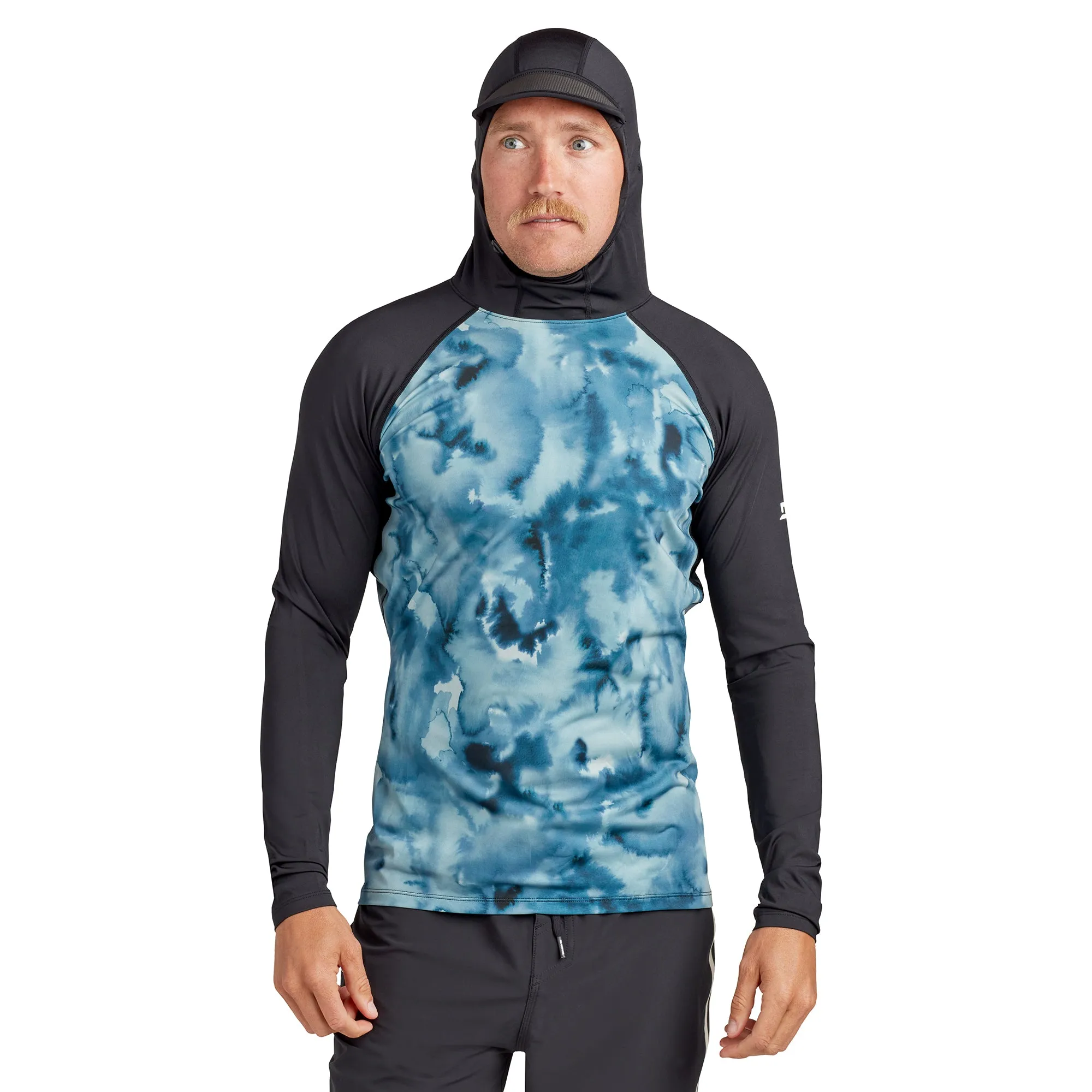 HD Snug Fit Long Sleeve Rashguard Hoodie