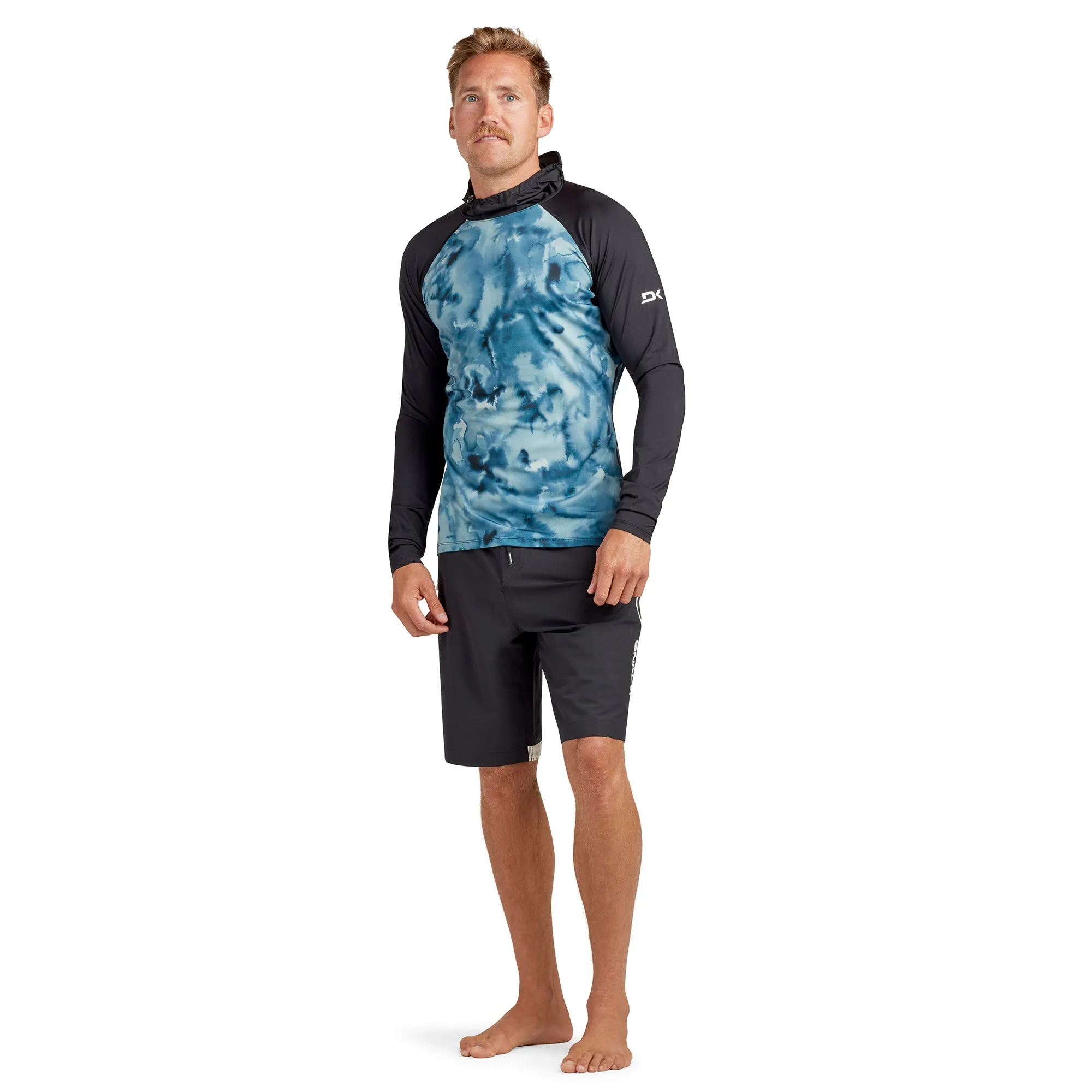 HD Snug Fit Long Sleeve Rashguard Hoodie