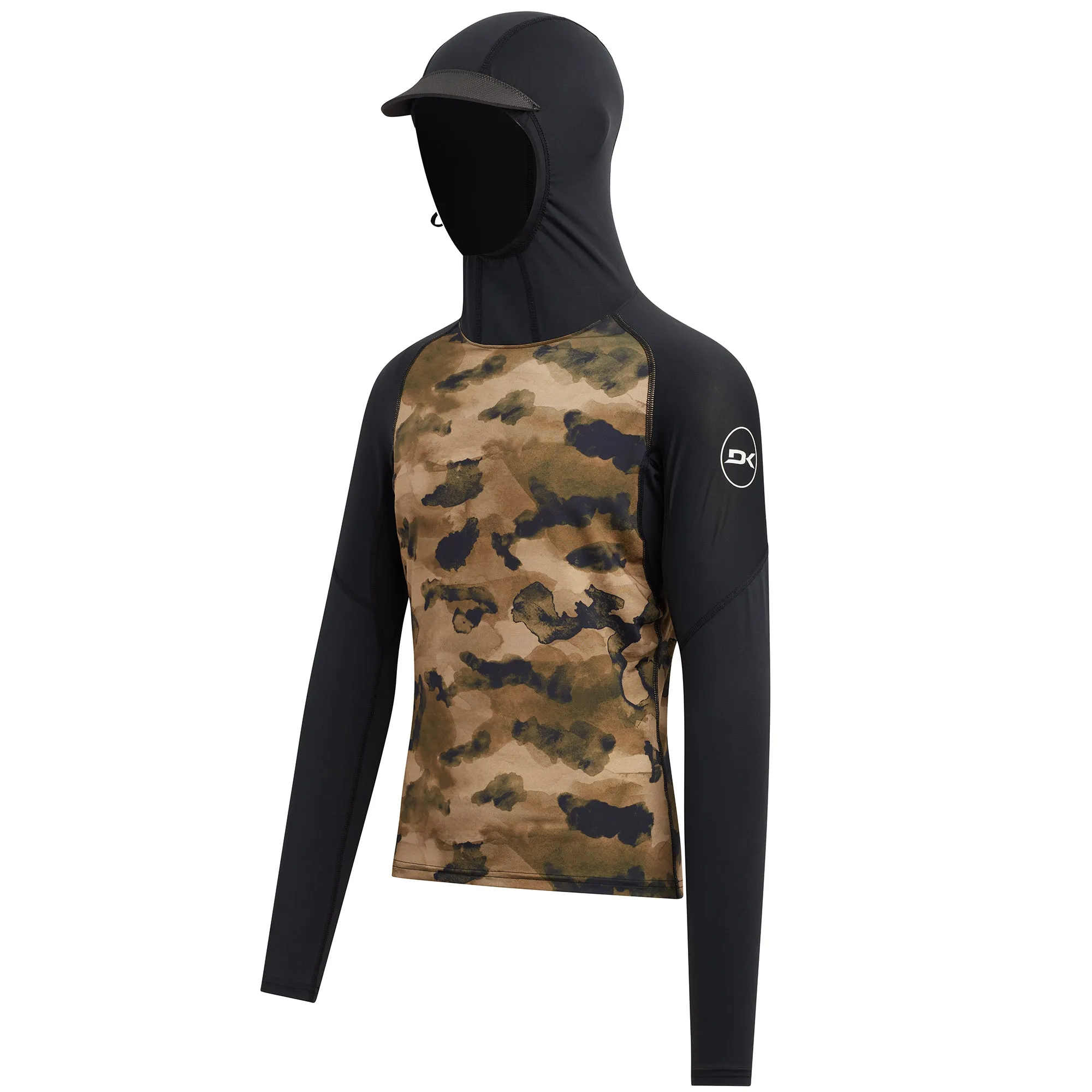 HD Snug Fit Long Sleeve Rashguard Hoodie