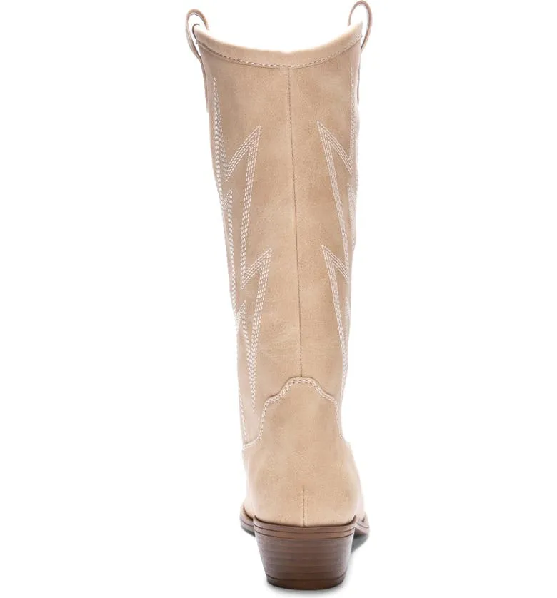 Josea Western Boot (Natural/Black)